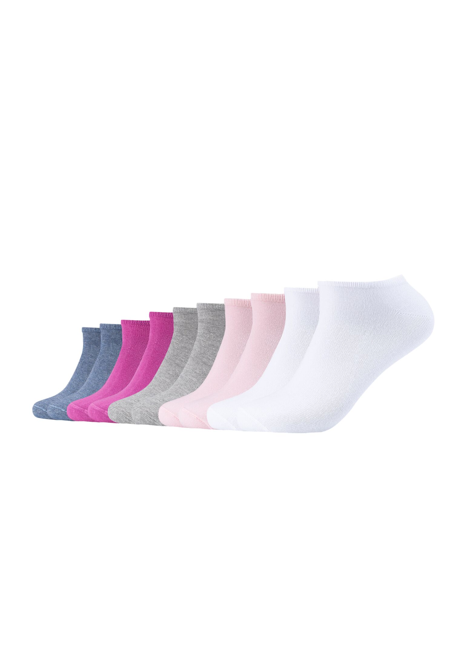 s.Oliver Sneakersocken "10er Pack" Unisex Sneakersocken aus natürlicher Baumwolle