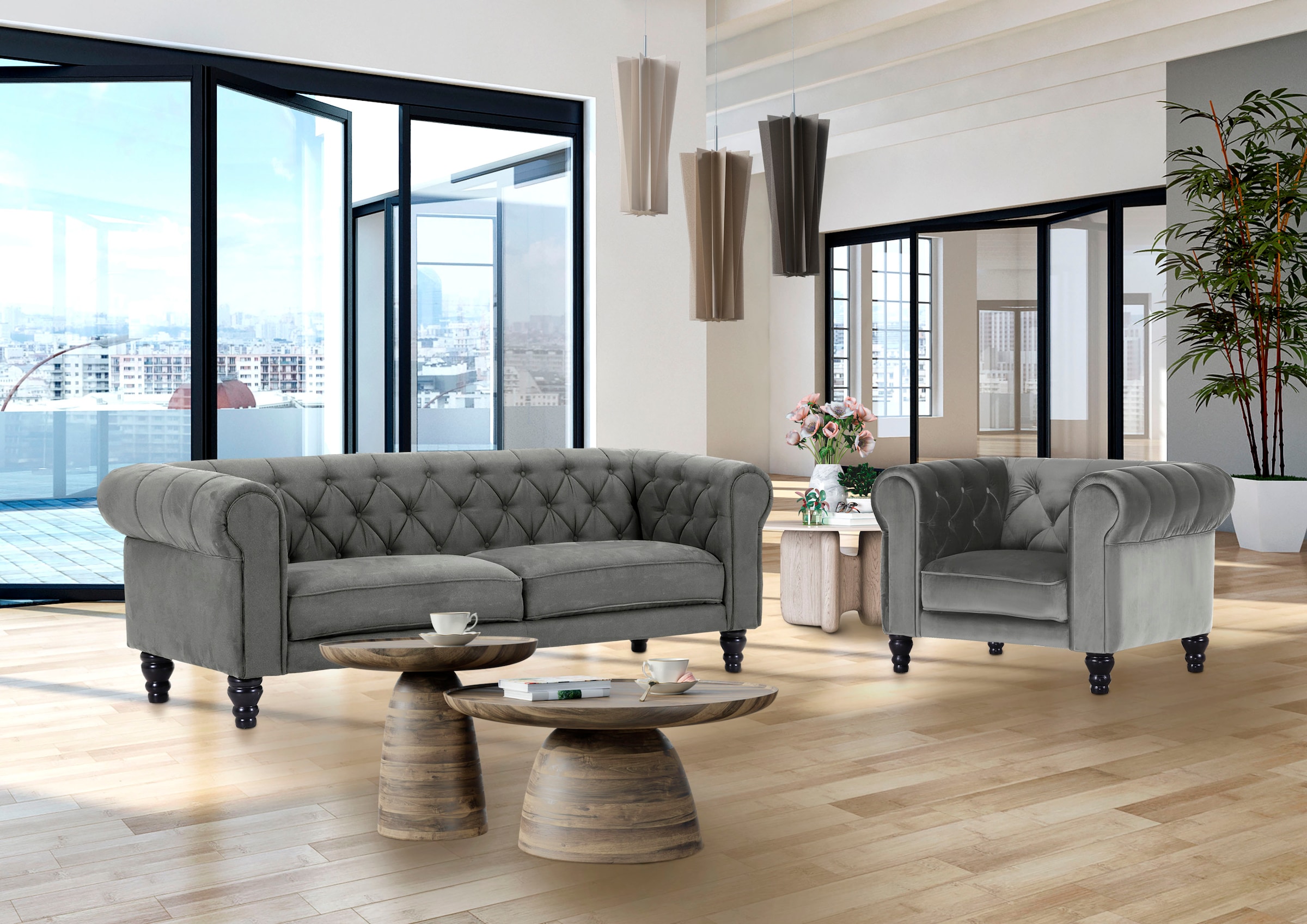 Gutmann Factory Chesterfield-Sessel