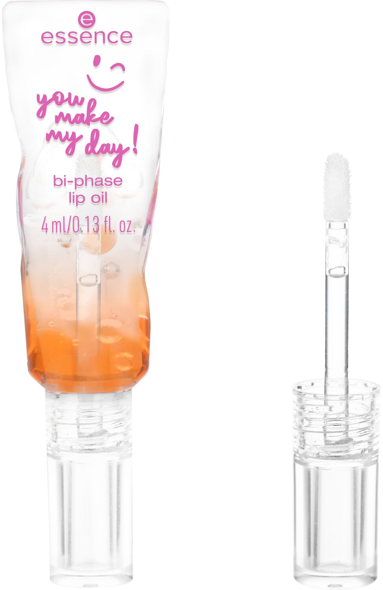 Essence Lipgloss »you make my day! bi-phase lip oil«, (Set, 4 tlg.)