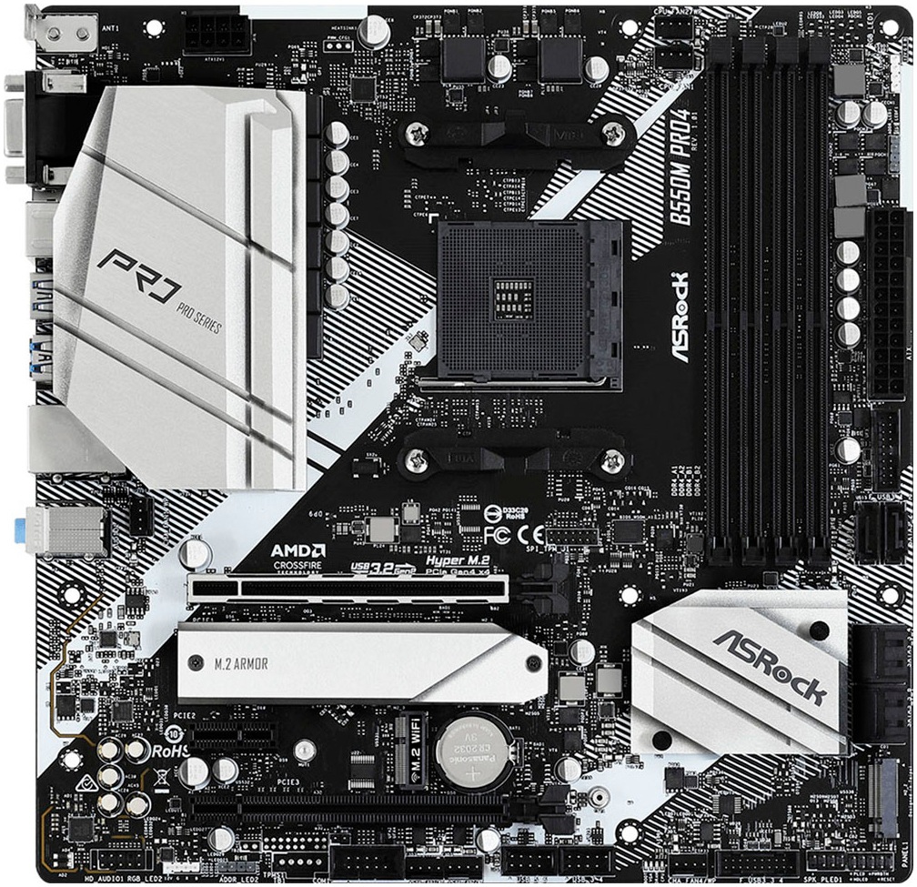 Asrock Mainboard »B550M Pro4«