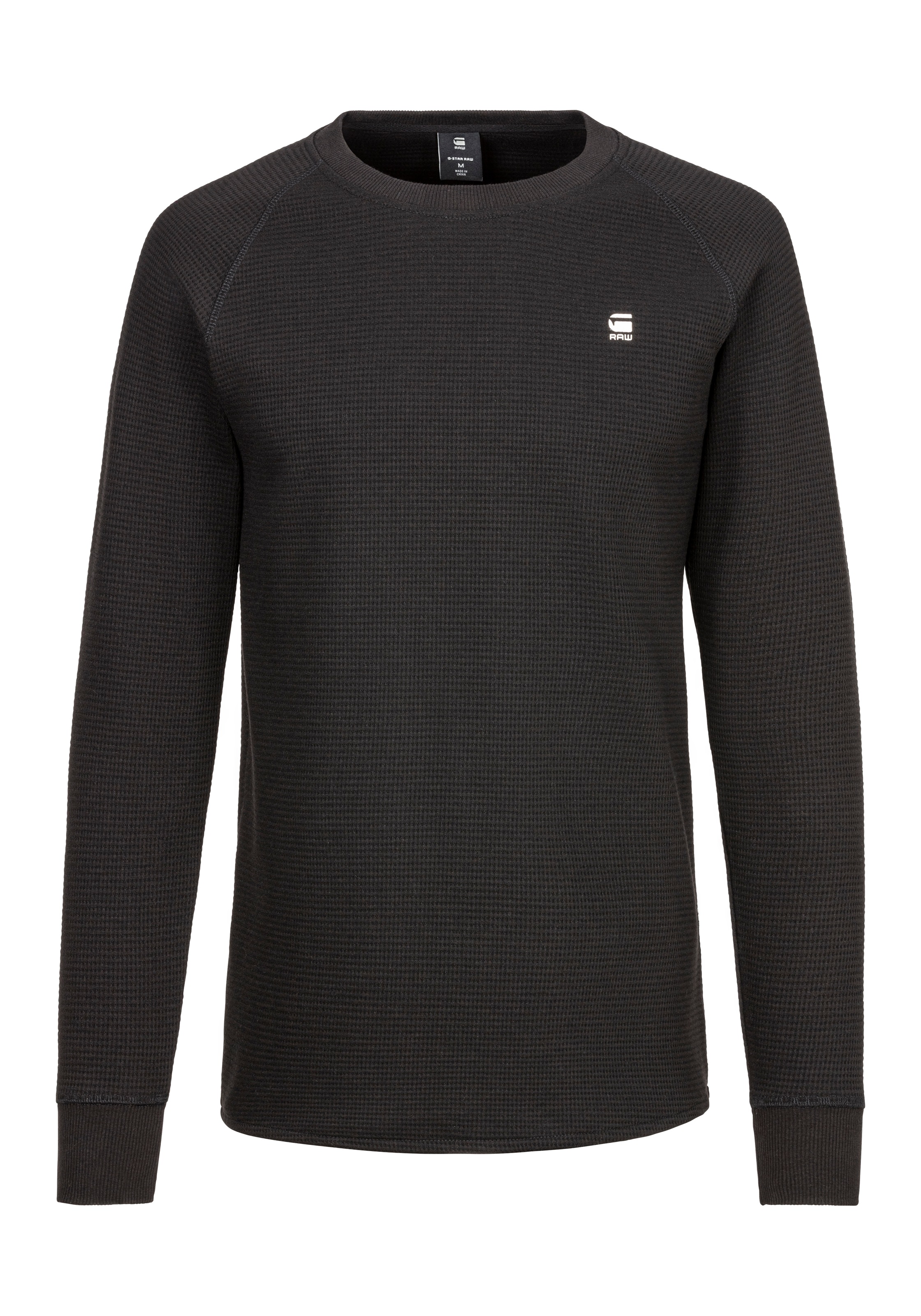 G-STAR Sweater »Jirgi«, mit Label-Detail auf der Brust