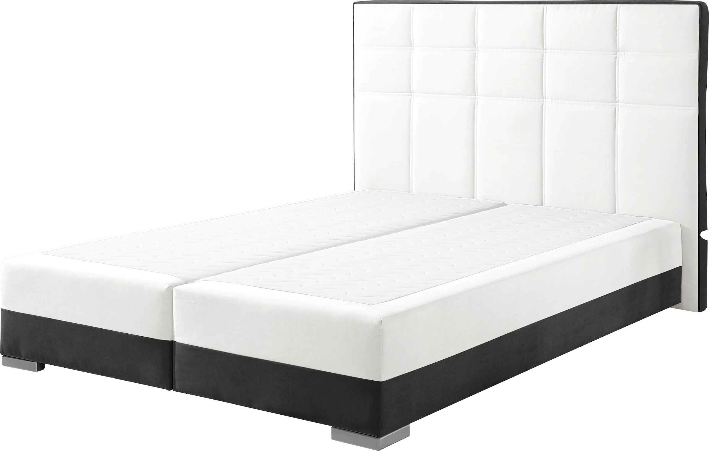 INOSIGN Boxspringbett, inklusive Topper und Wendekissen