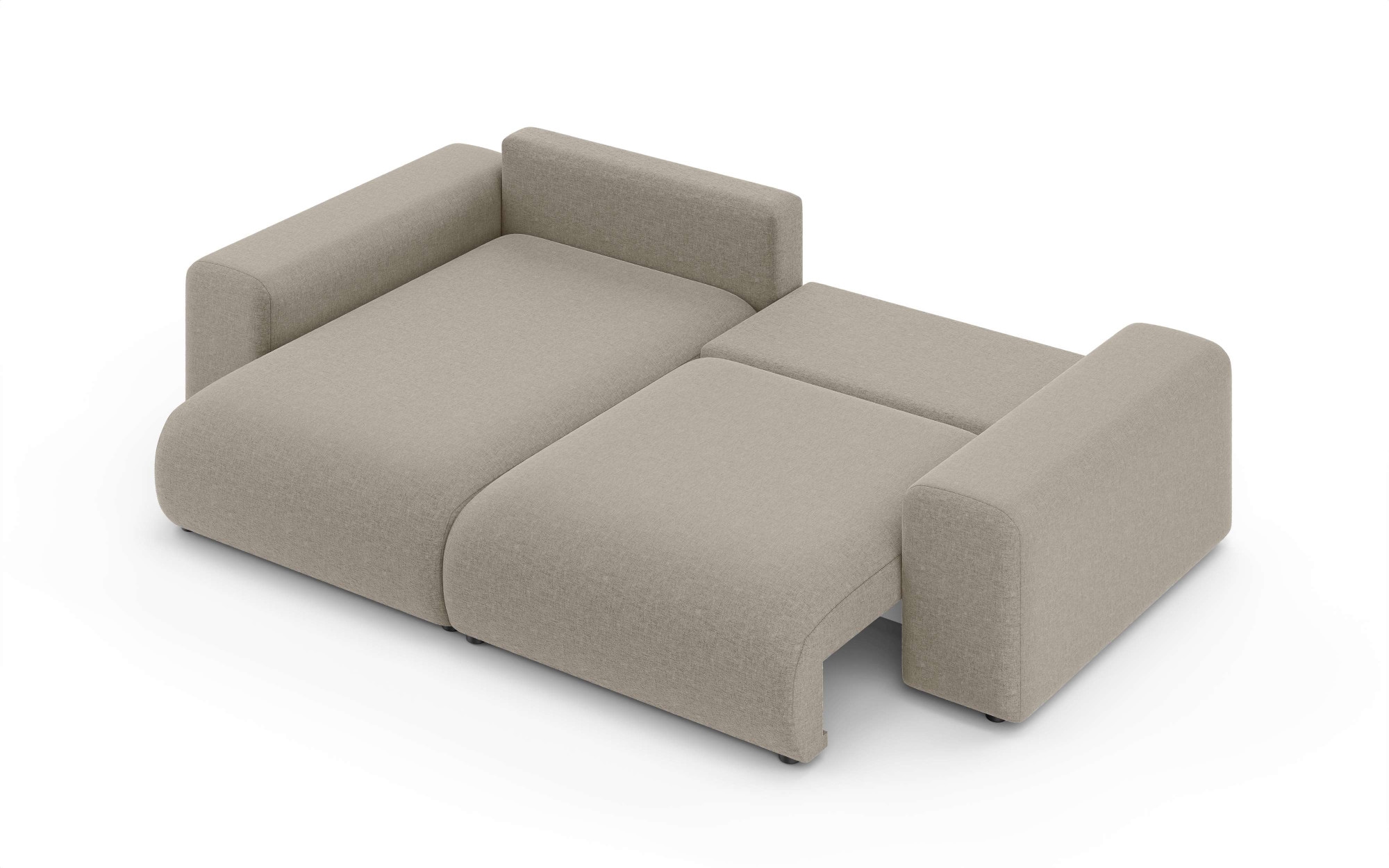 Home affaire Ecksofa »LAKESIDE mit Bettfunktion und Bettkasten, B/T/H 257/166/84 cm«