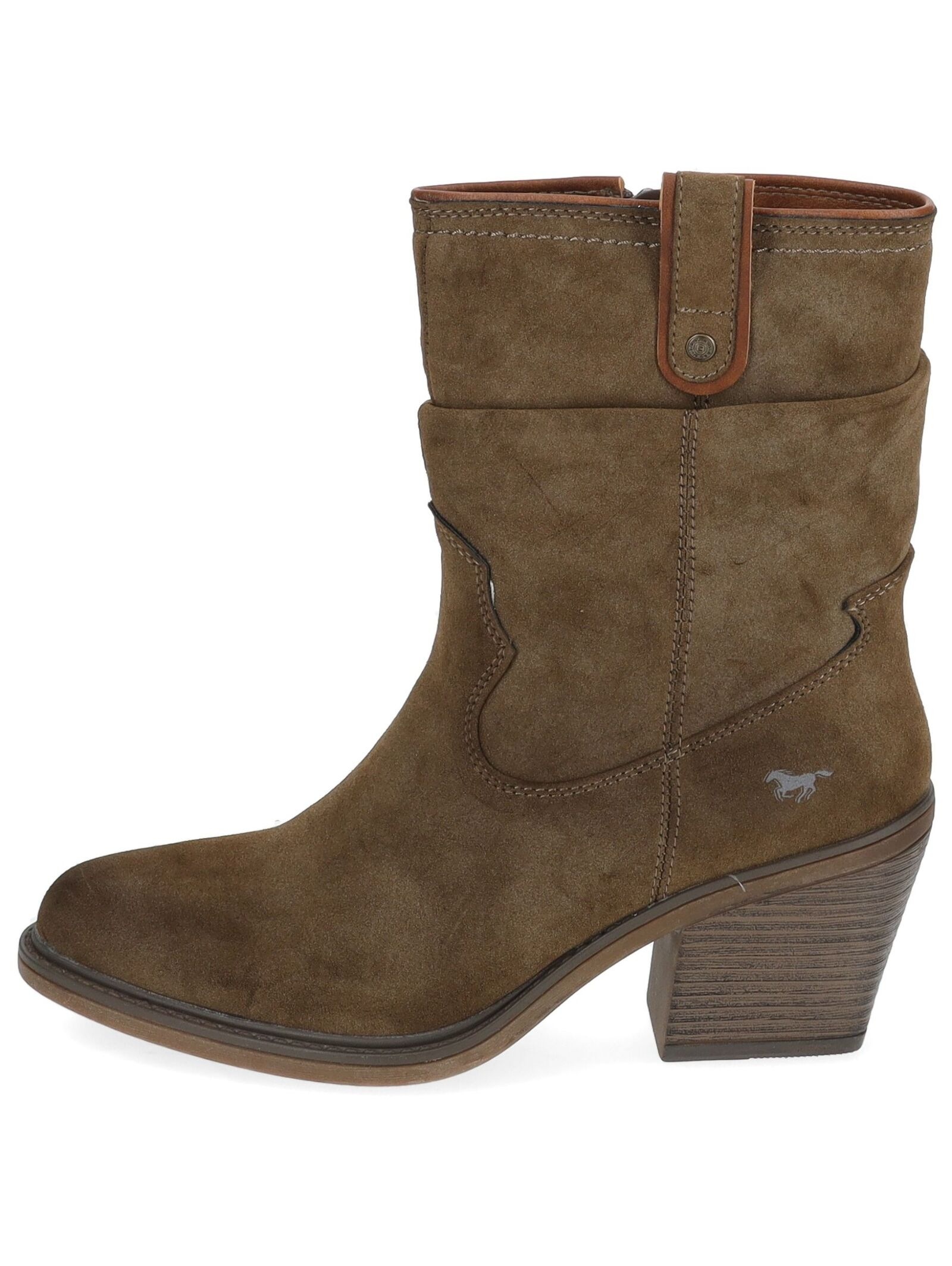 Mustang Shoes Bikerboots »Mustang Shoes Stiefelette Lederimitat«