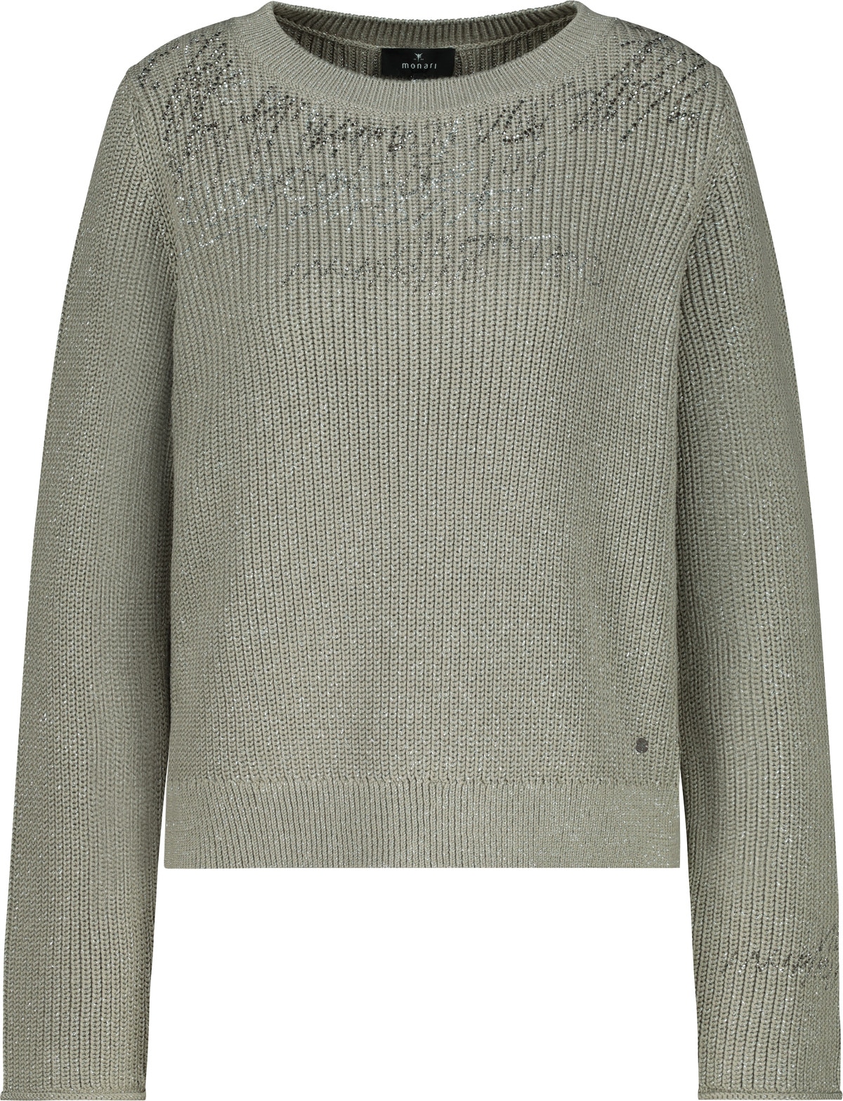 Monari Strickpullover »Pullover Schmuck + Lurex«