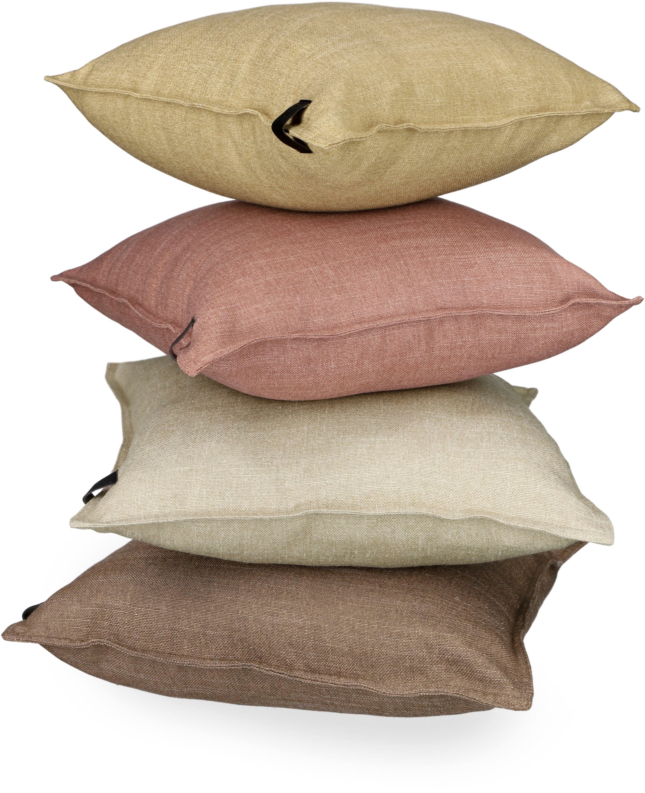 SCHÖNER WOHNEN-Kollektion Kissenbezug »Coast« strukturierte Leinenoptik im modernen Dessin