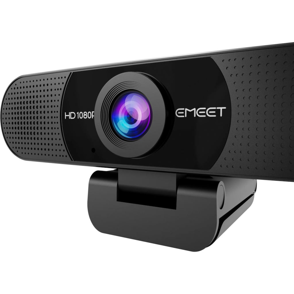 eMeet Camcorder »C960 HD Webcam mit 2 KI Array Mikrofonen«, Full HD