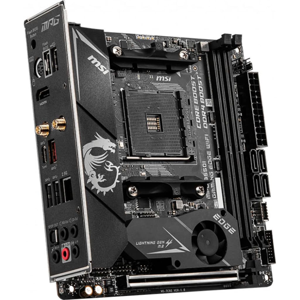 MSI Mainboard »MPG B550I GAMING EDGE WIFI«