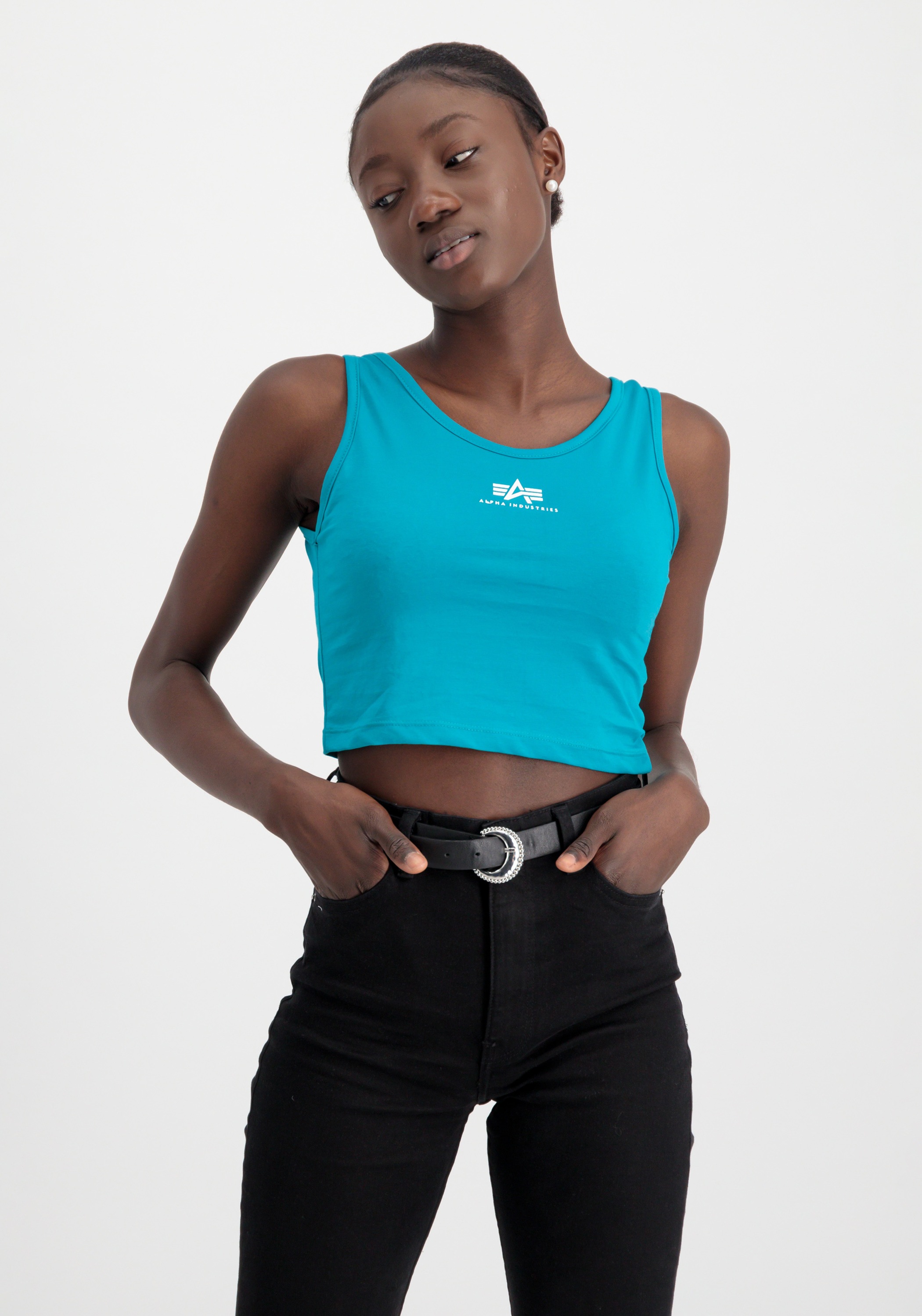 Alpha Industries Muskelshirt "Basic Crop-Tank SL Women" günstig online kaufen