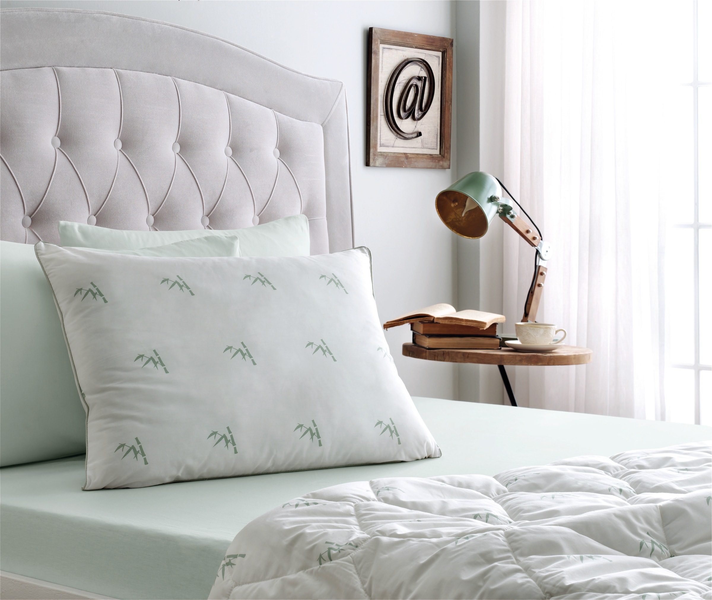 Yatas Bedding Naturfaserkissen "Bambus Majestät, Kopfkissen 40x80, 80x80 cm günstig online kaufen