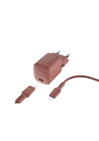 Schnelllade-Gerät »USB-C Mini Charger PD 20W, Apple Lightning-Kabel 2 m«, (2 St.)