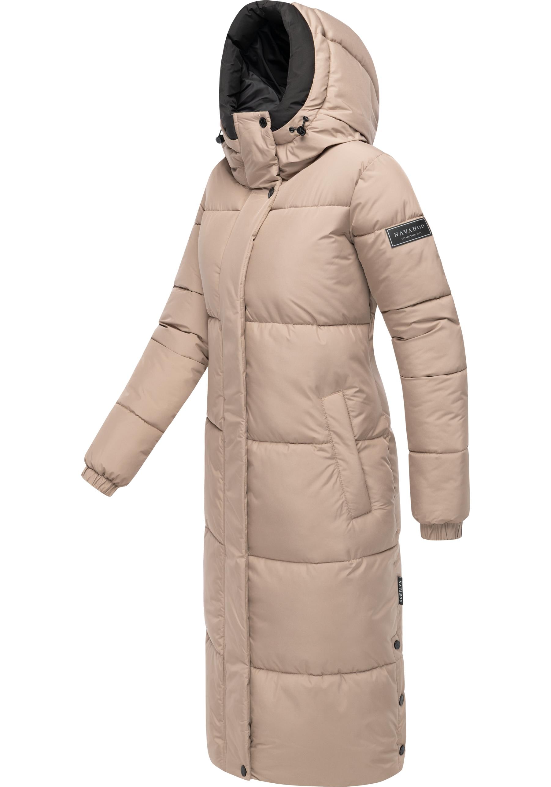 Navahoo Steppmantel »Taublüte XIV« Gesteppter Damen Mantel mit 2-Wege-Reißverschluss