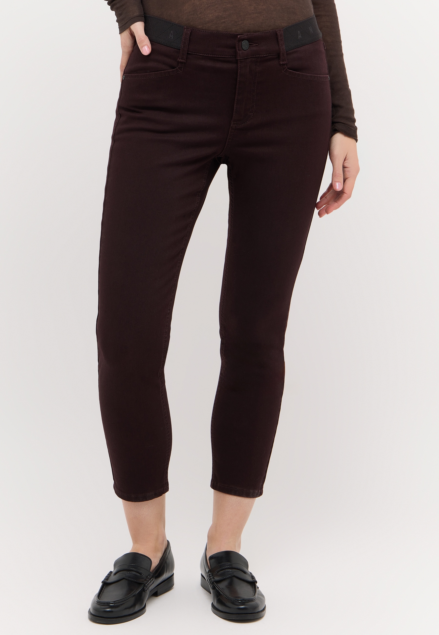 ANGELS 7/8-Jeans "ORNELLA SPORTY" 7/8-Länge, Slim fit Passform, mit Stretchbund, aus Baumwollmischung