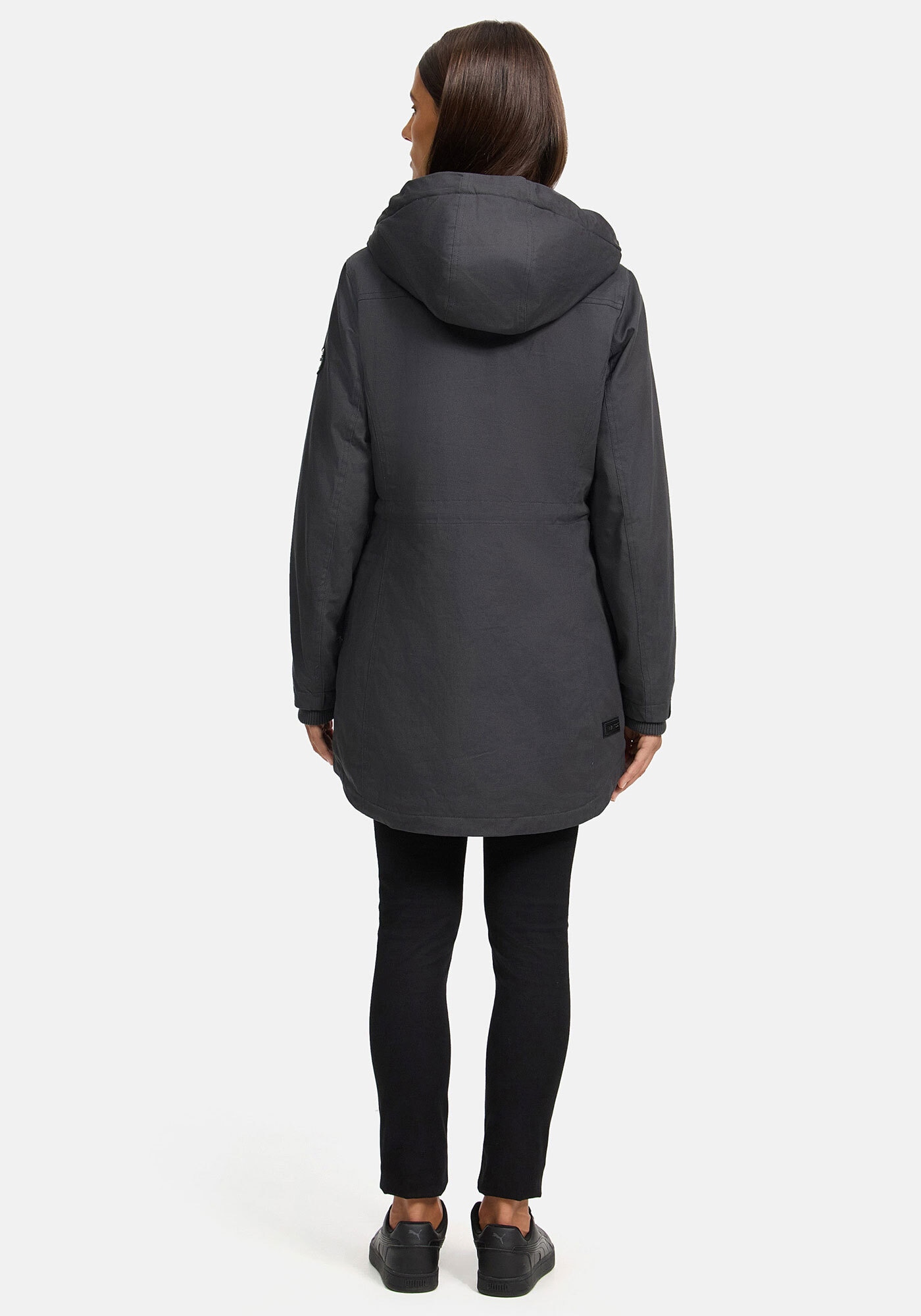 Navahoo Winterjacke »Winterfunke«, Designer Winterjacke mit Teddyfell gefüttert