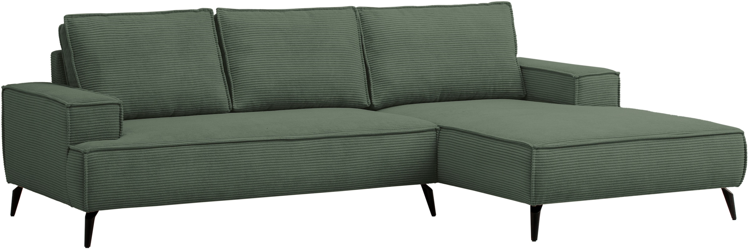 andas Sitzgruppe »TVINNU, Polsterecke L-Form, Schlaffunktion, mit Hocker«, (Set, 2 tlg.), stellbar zum Schlafsofa (Krokodilverbinder)