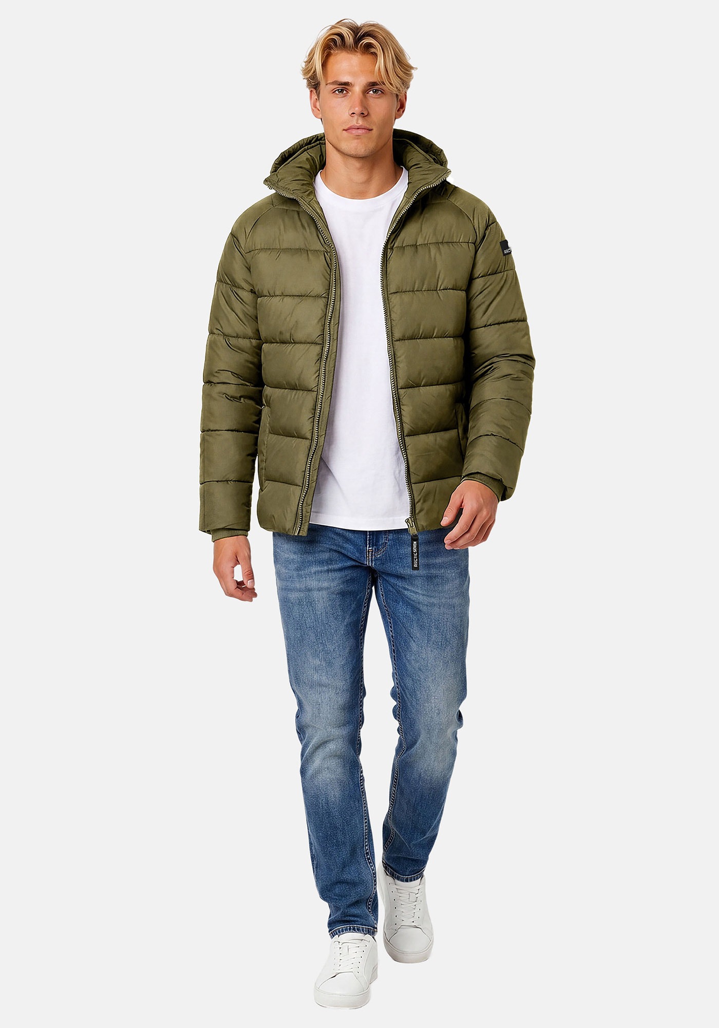 Arctic Seven Winterjacke "ASRodrii" mit warmem Teddyfell und abnehmbarer Kapuze