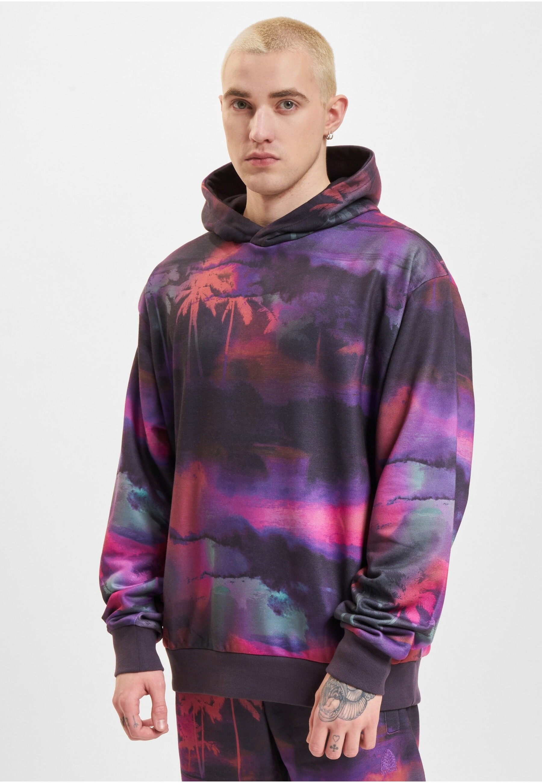 Thumbnail - Just Rhyse Kapuzenpullover "Just Rhyse Just Rhyse Tropical Ilussion Hoody" 1 Stk.
