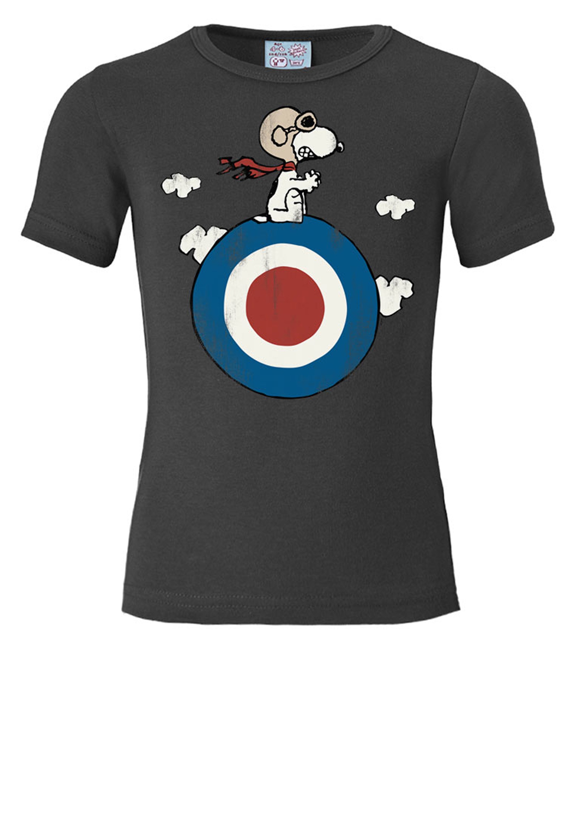 LOGOSHIRT T-Shirt »Snoopy - Target«, mit lizenziertem Originaldesign