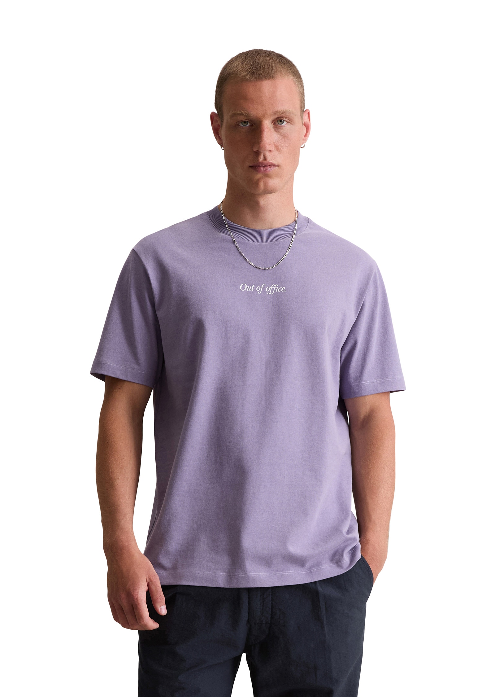 Marc OPolo DENIM T-Shirt "mit Rückenprint" günstig online kaufen