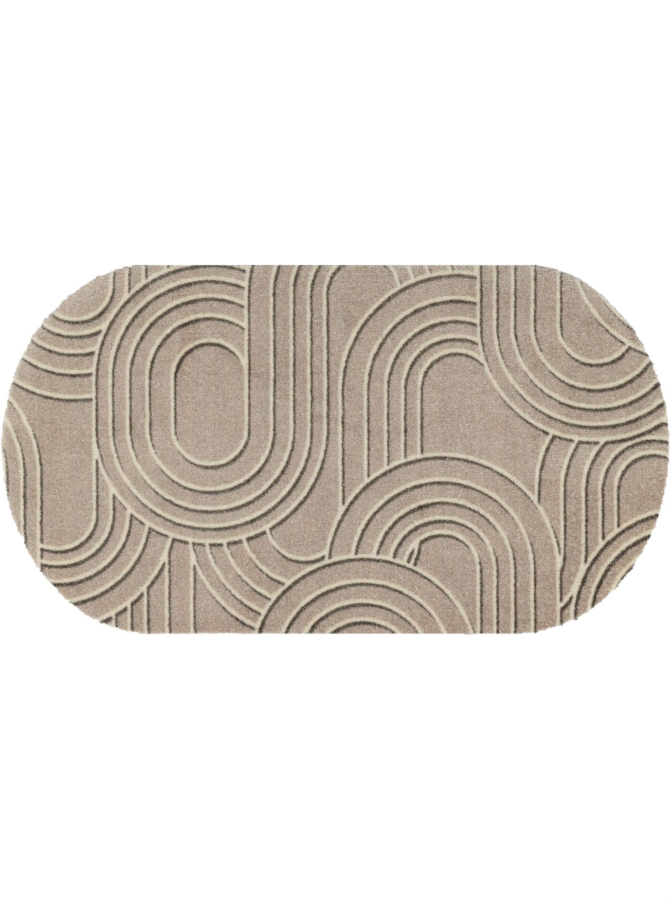 wash+dry by Kleen-Tex Fußmatte oval 9 mm Höhe günstig online kaufen