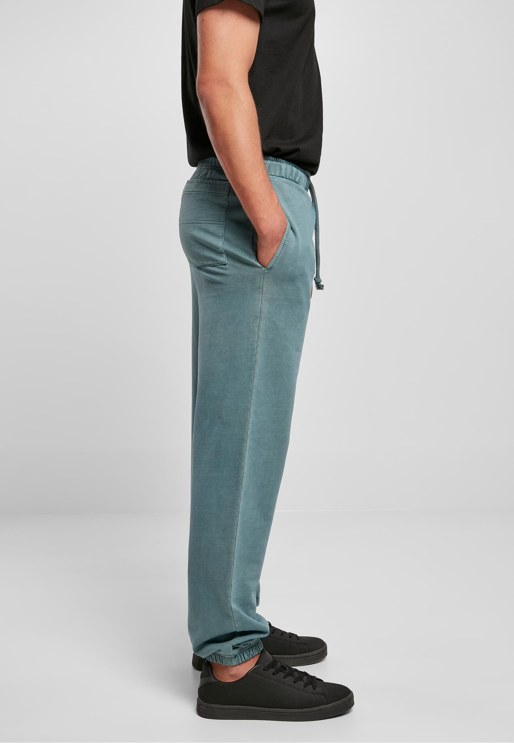URBAN CLASSICS Stoffhose »Urban Classics Herren Overdyed Sweatpants«, (1 tlg.)