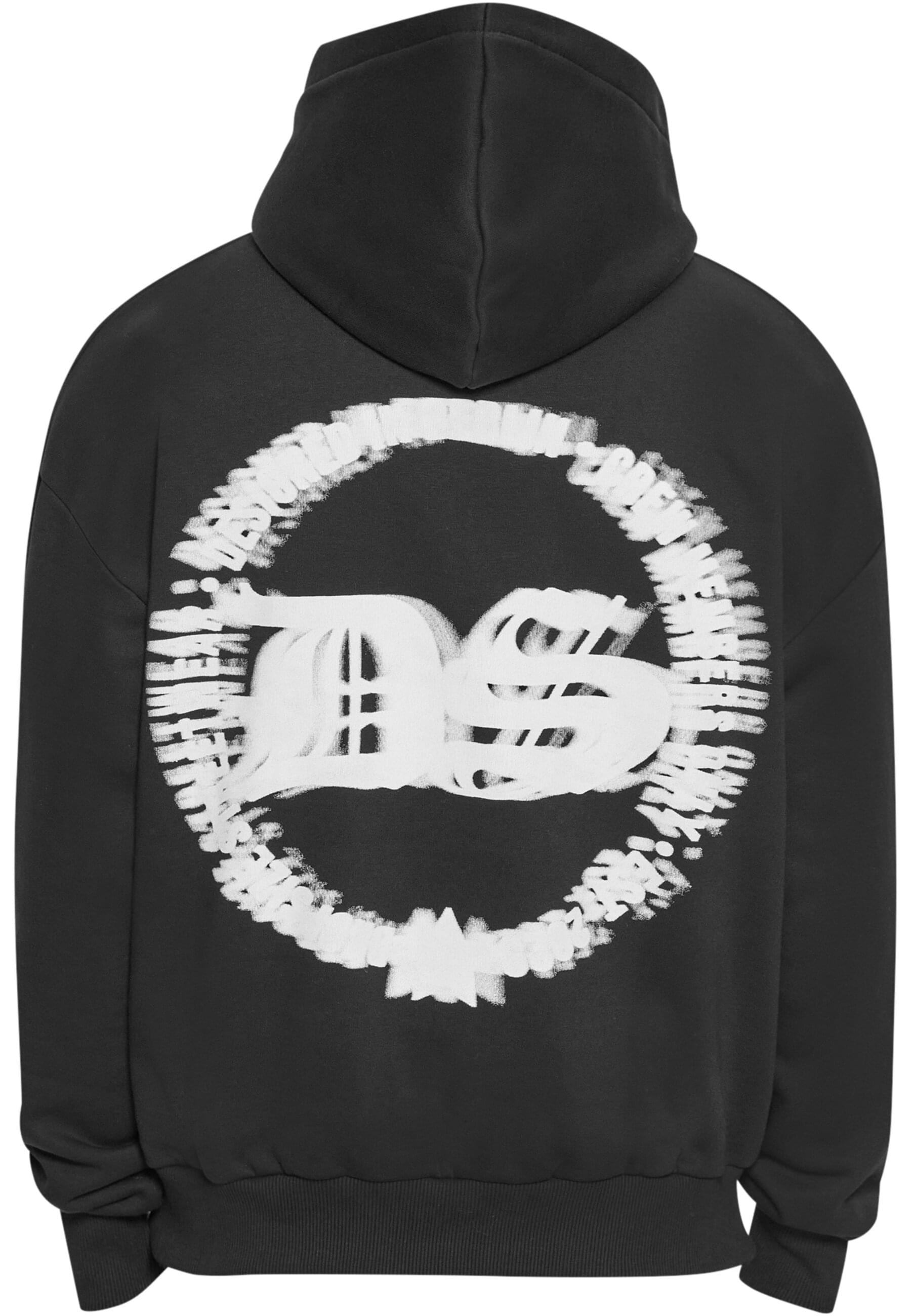 Dropsize Kapuzensweatshirt »Dropsize Herren Dropsize Heavy Oversize Blurred Logo Hoodie«, 1 Stk.
