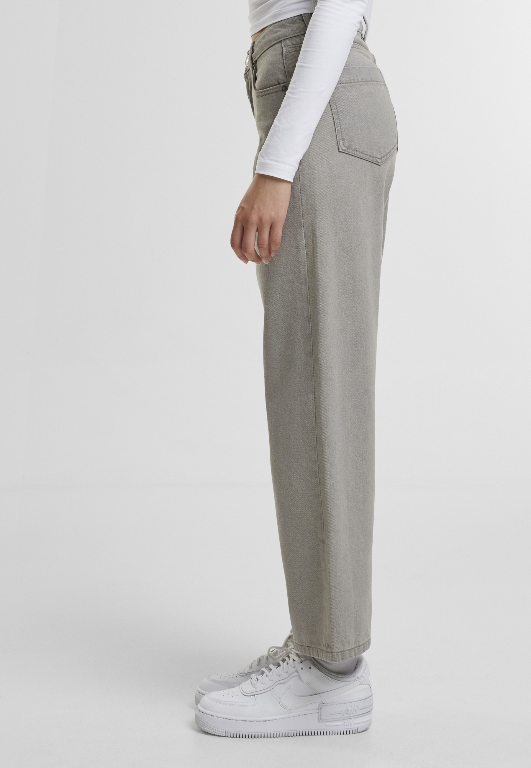 URBAN CLASSICS Bequeme Jeans »Urban Classics Ladies Mid Waist 90´s Jeans«