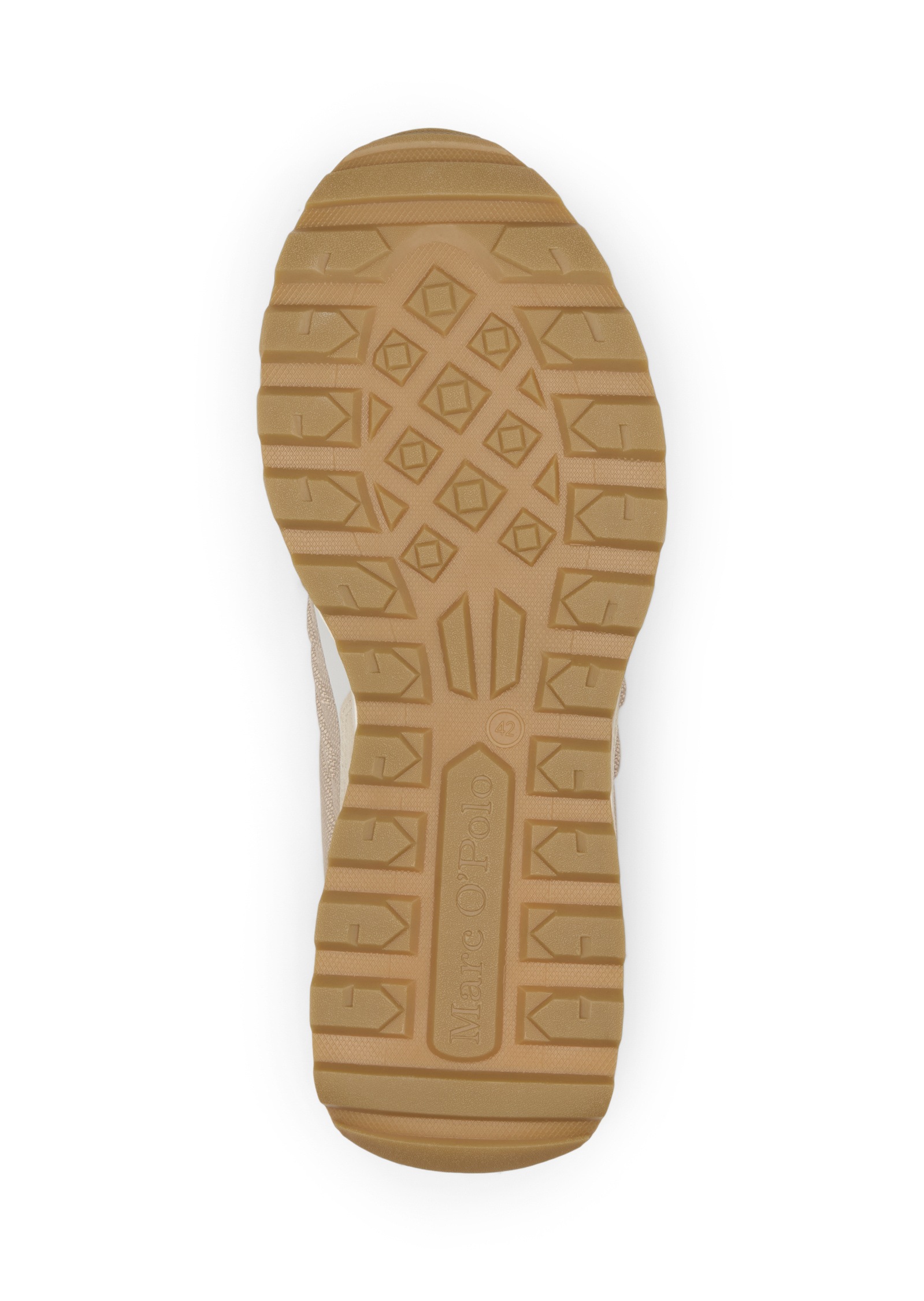 Marc O'Polo Sneaker »aus Rindleder und recyceltem Polyester«