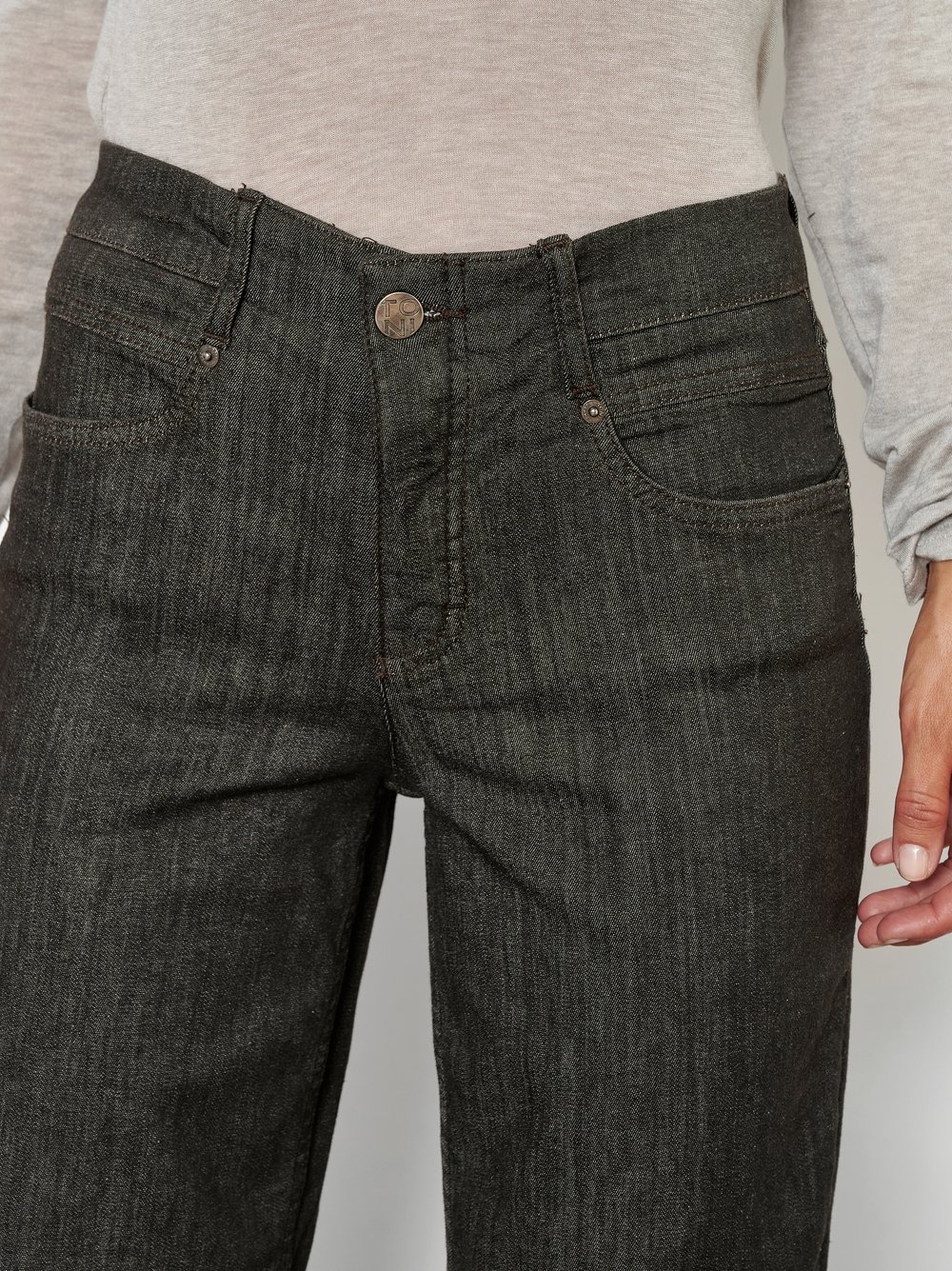 TONI High-waist-Jeans »Liv New Wide« mit Stretch