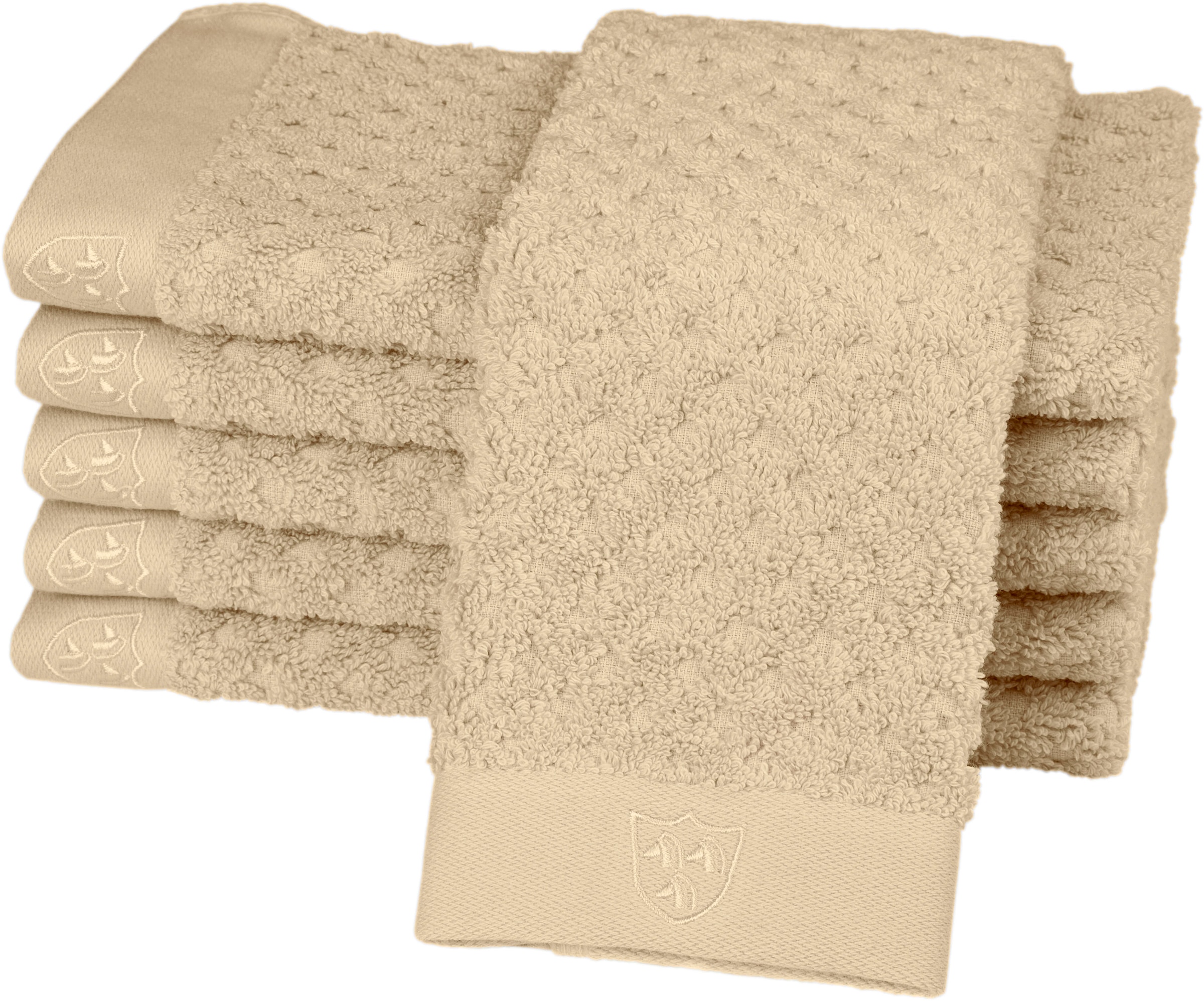 ROSS Gästehandtücher "Harmony" 100 % Baumwolle, Hoch Tief Struktur, viele F günstig online kaufen