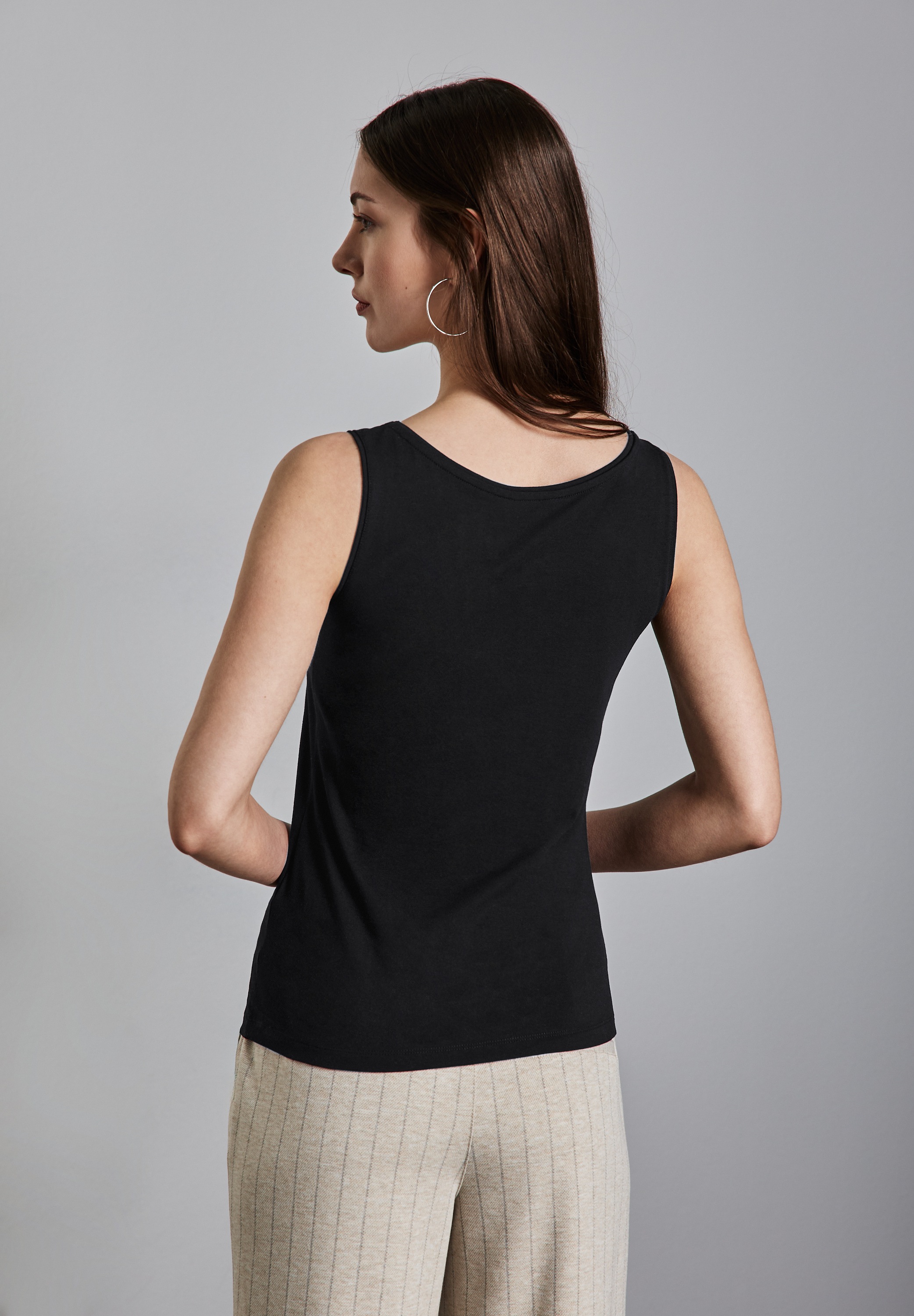 STREET ONE Trägertop, aus softem Materialmix günstig online kaufen