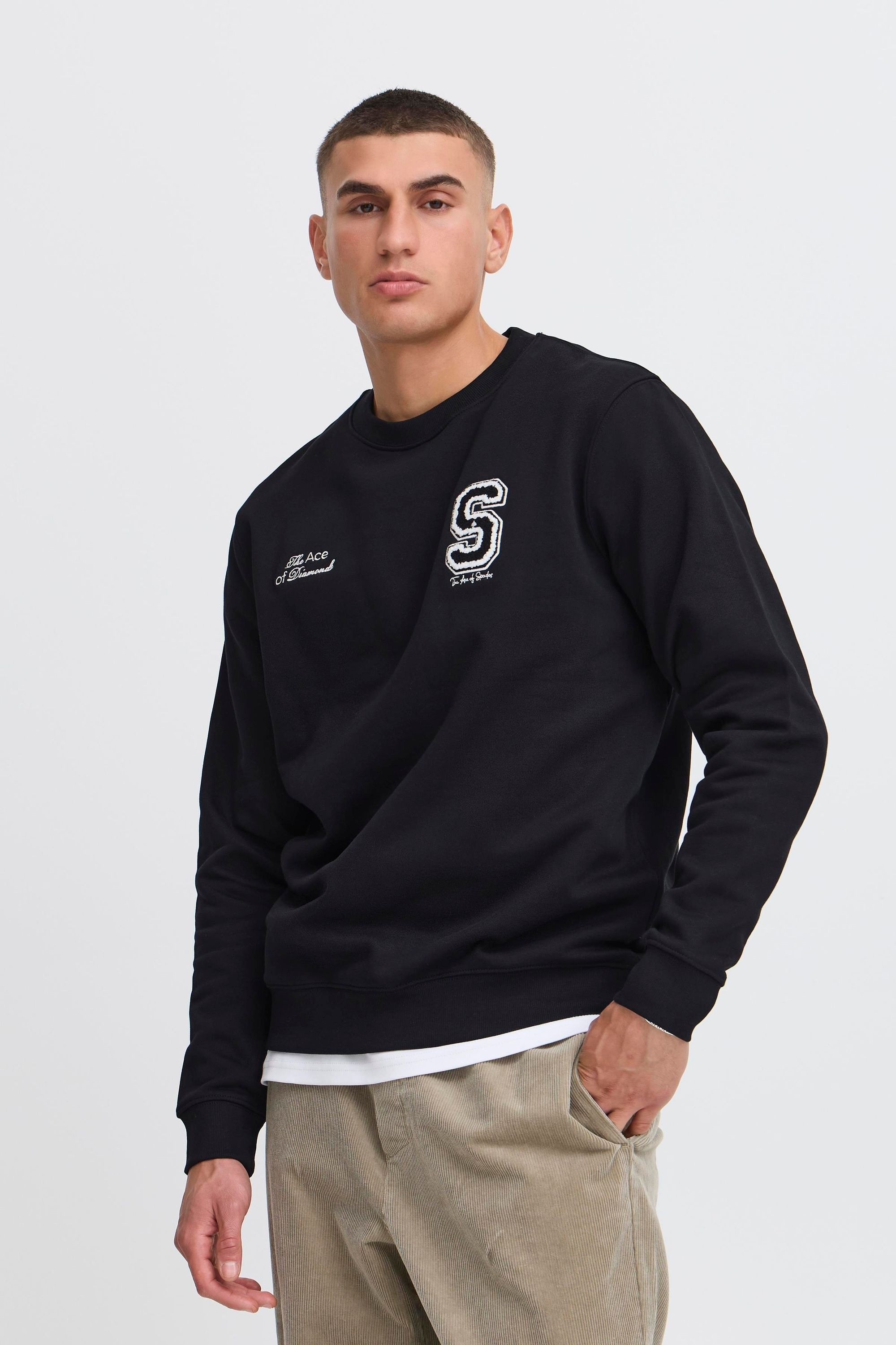 Thumbnail - Solid Longpullover "Sweater SDRIDLEY"