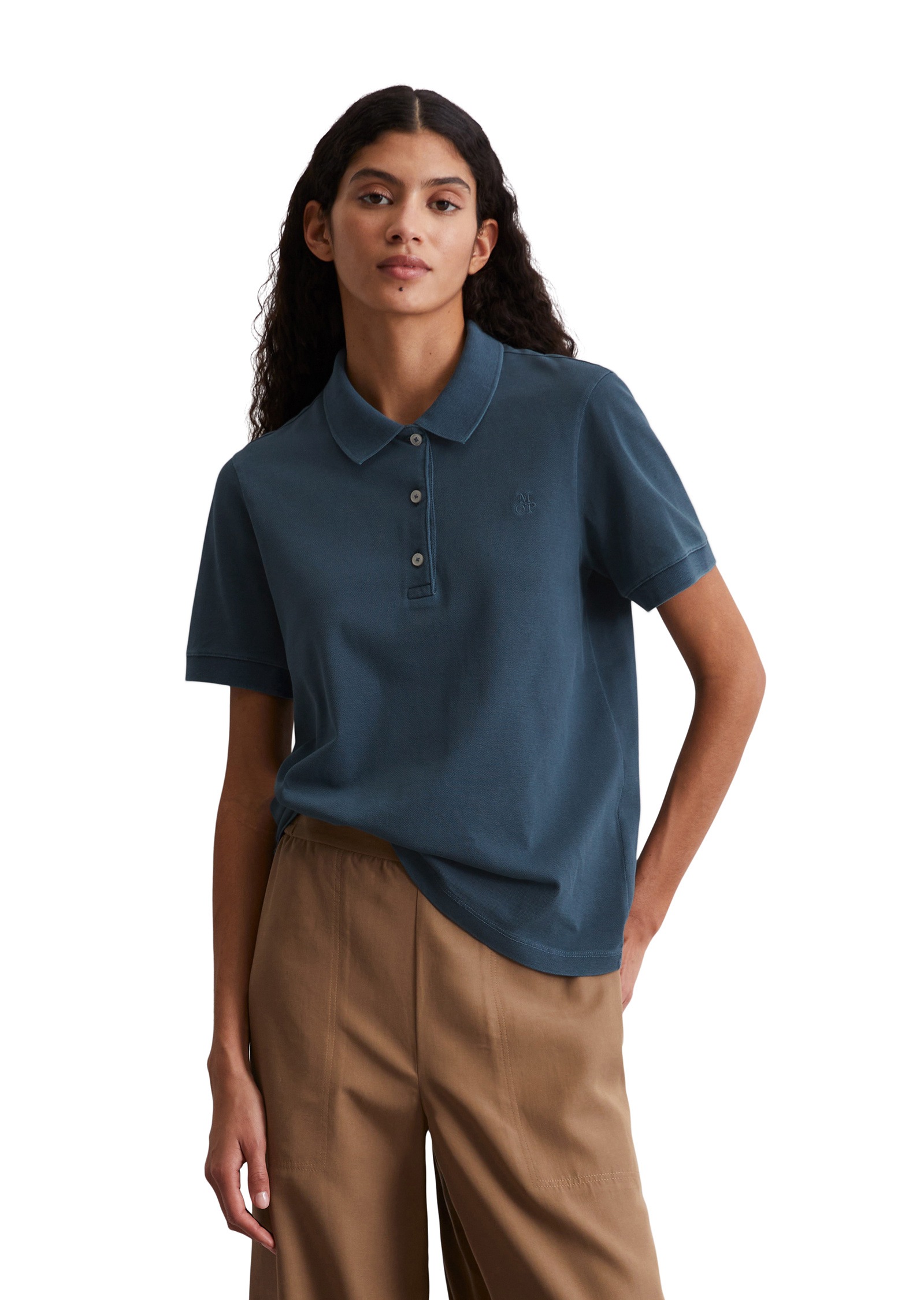 Marc OPolo Poloshirt "aus Light Piqué-Jersey" günstig online kaufen