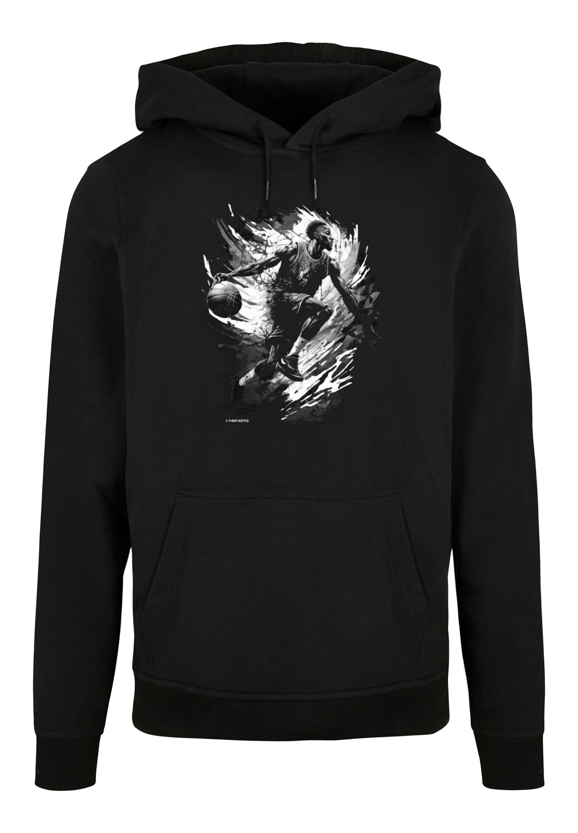 F4NT4STIC Kapuzenpullover »Basketball Splash Sport HOODIE«, Print