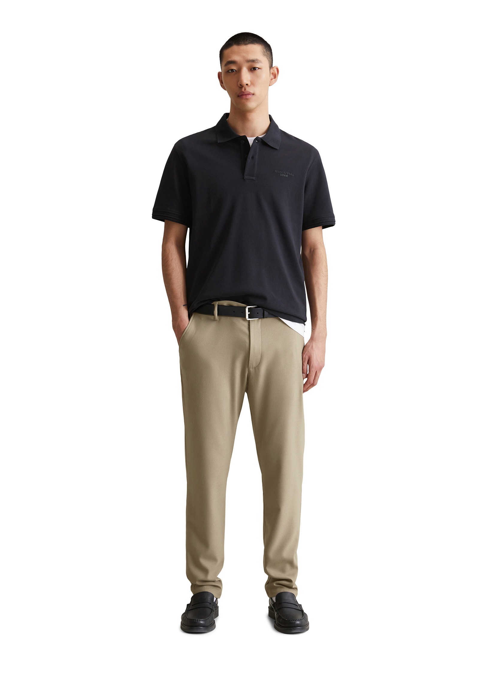 Marc O'Polo DENIM Poloshirt »aus reiner Bio-Baumwolle«