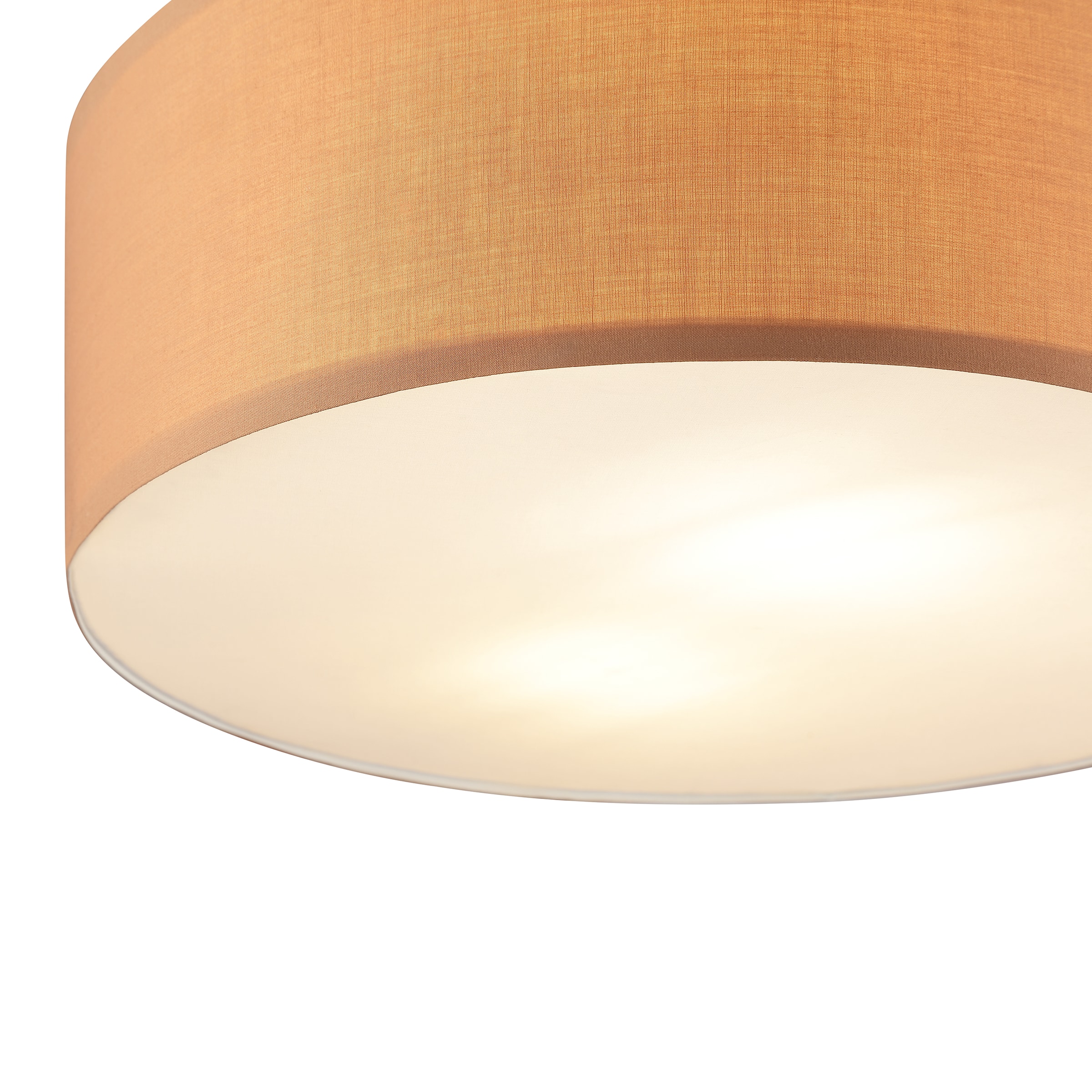 OTTO home Deckenleuchte »Stellan« E27 1 Stk. Deckenlampe Stoff Textilschirm Ø 45cm