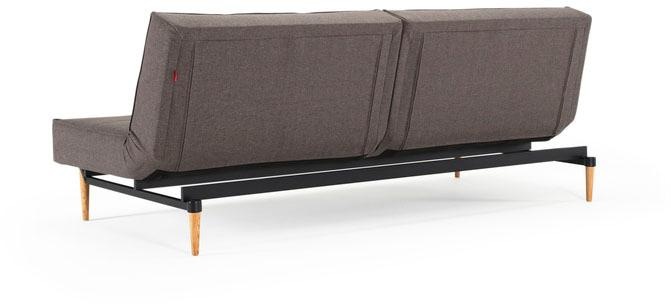 INNOVATION LIVING ™ Schlafsofa »Splitback«, mit hellen Styletto Beinen, in skandinavischen Design