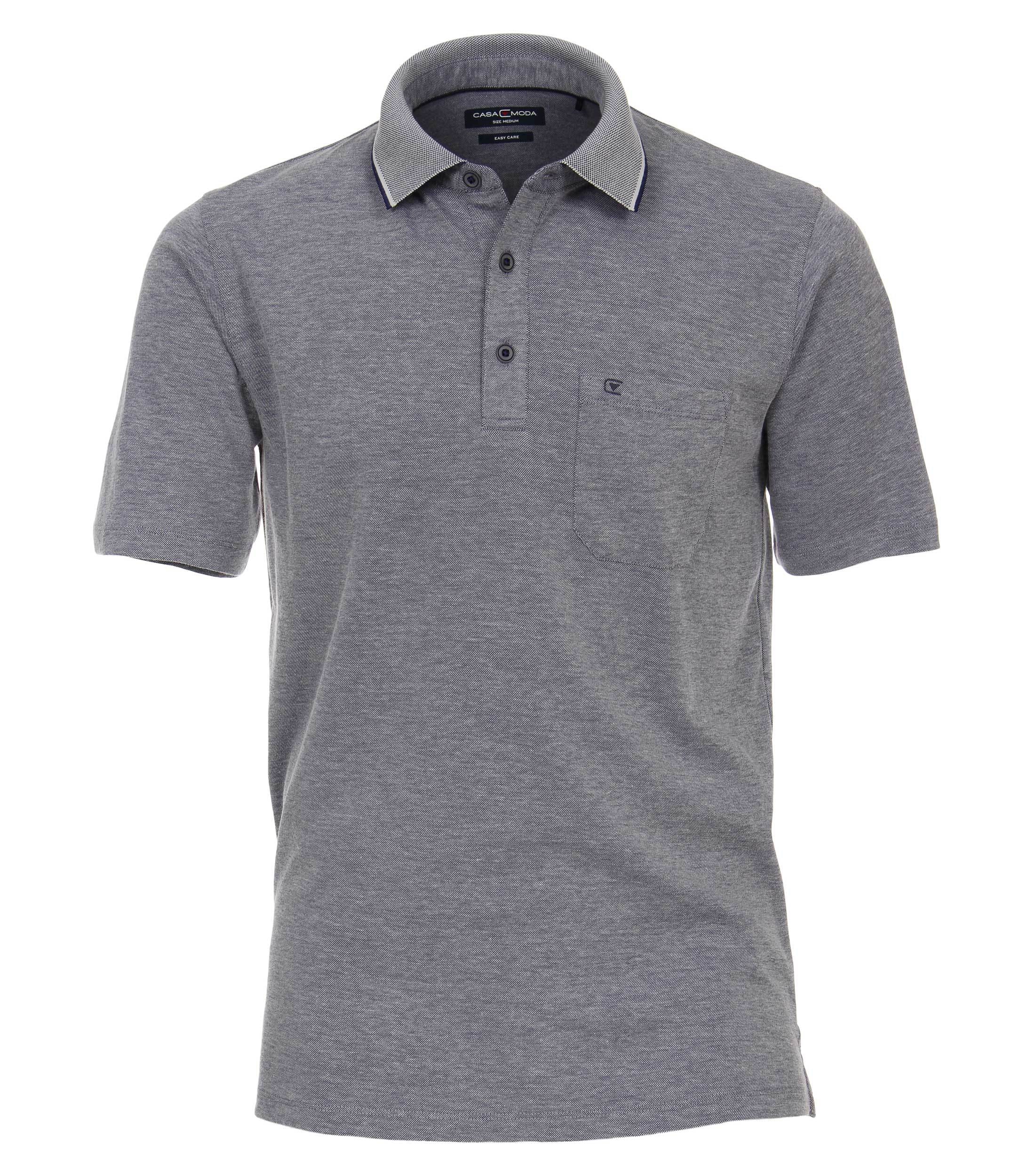 CASAMODA "CASAMODA Polo-Shirt uni" günstig online kaufen