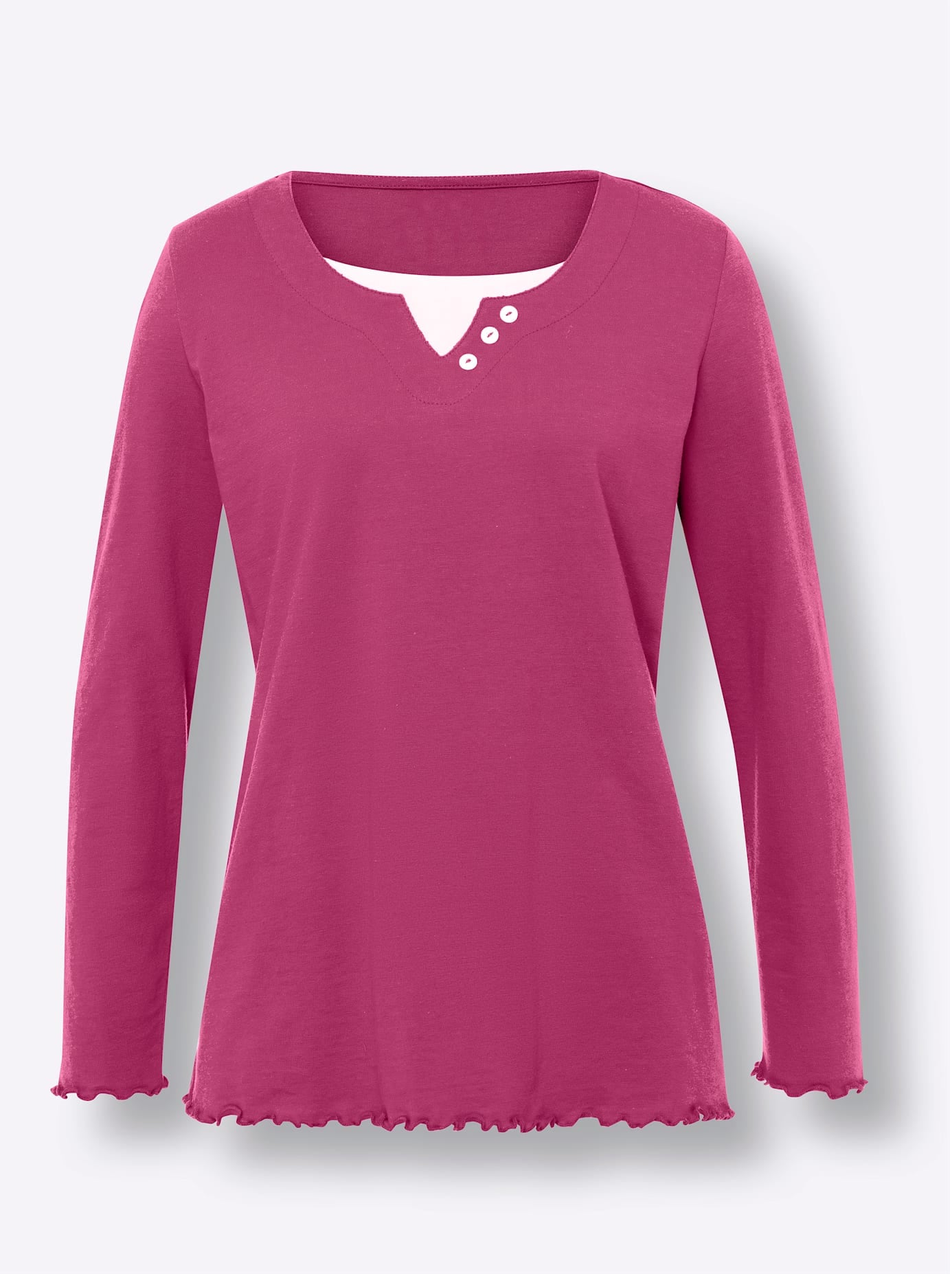 2-in-1-Shirt »Langarm-Shirt«, (1 tlg.)