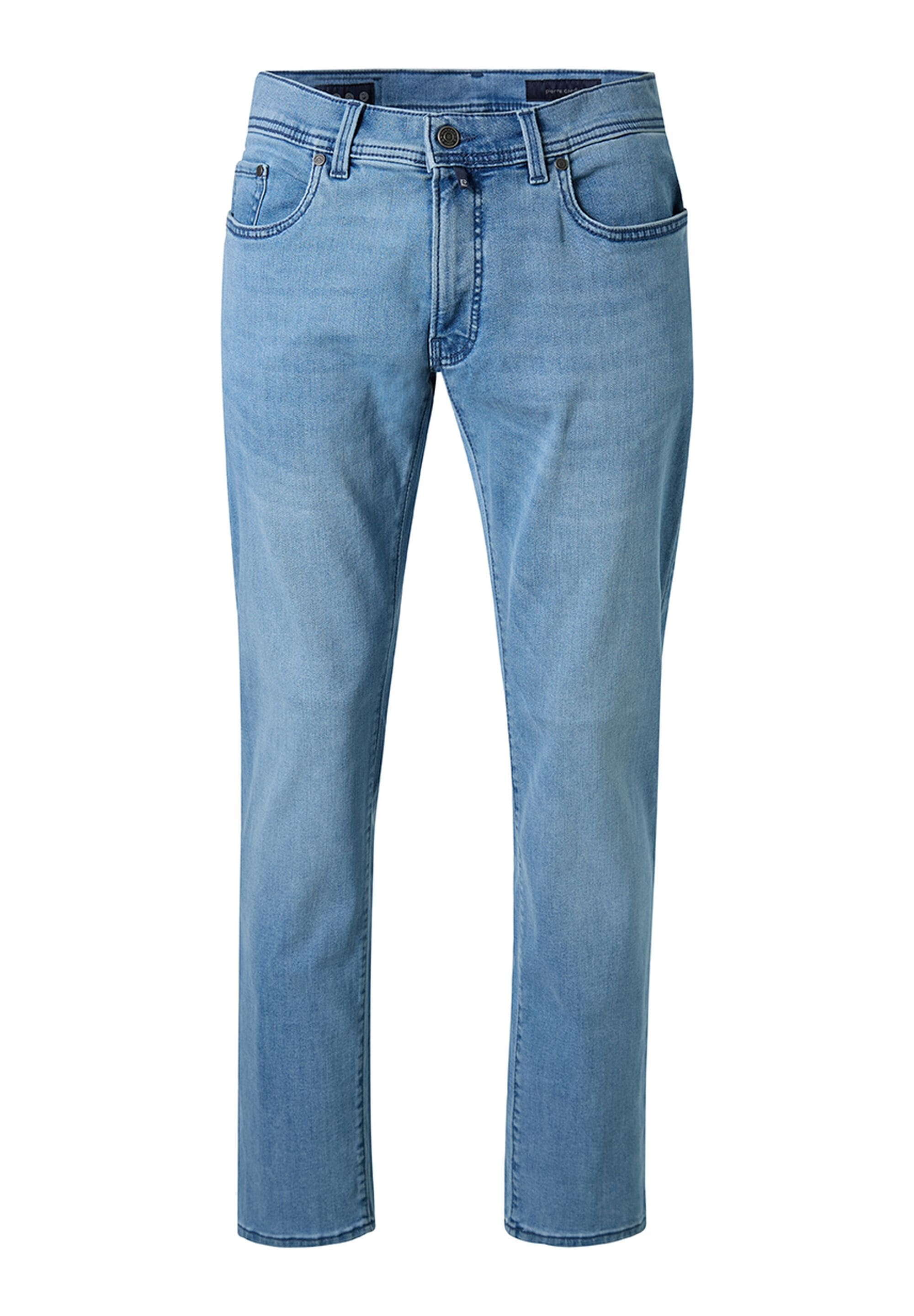 Pierre Cardin Regular-fit-Jeans "Lyon" mit Dornschlaufe für die Gürtelschnalle