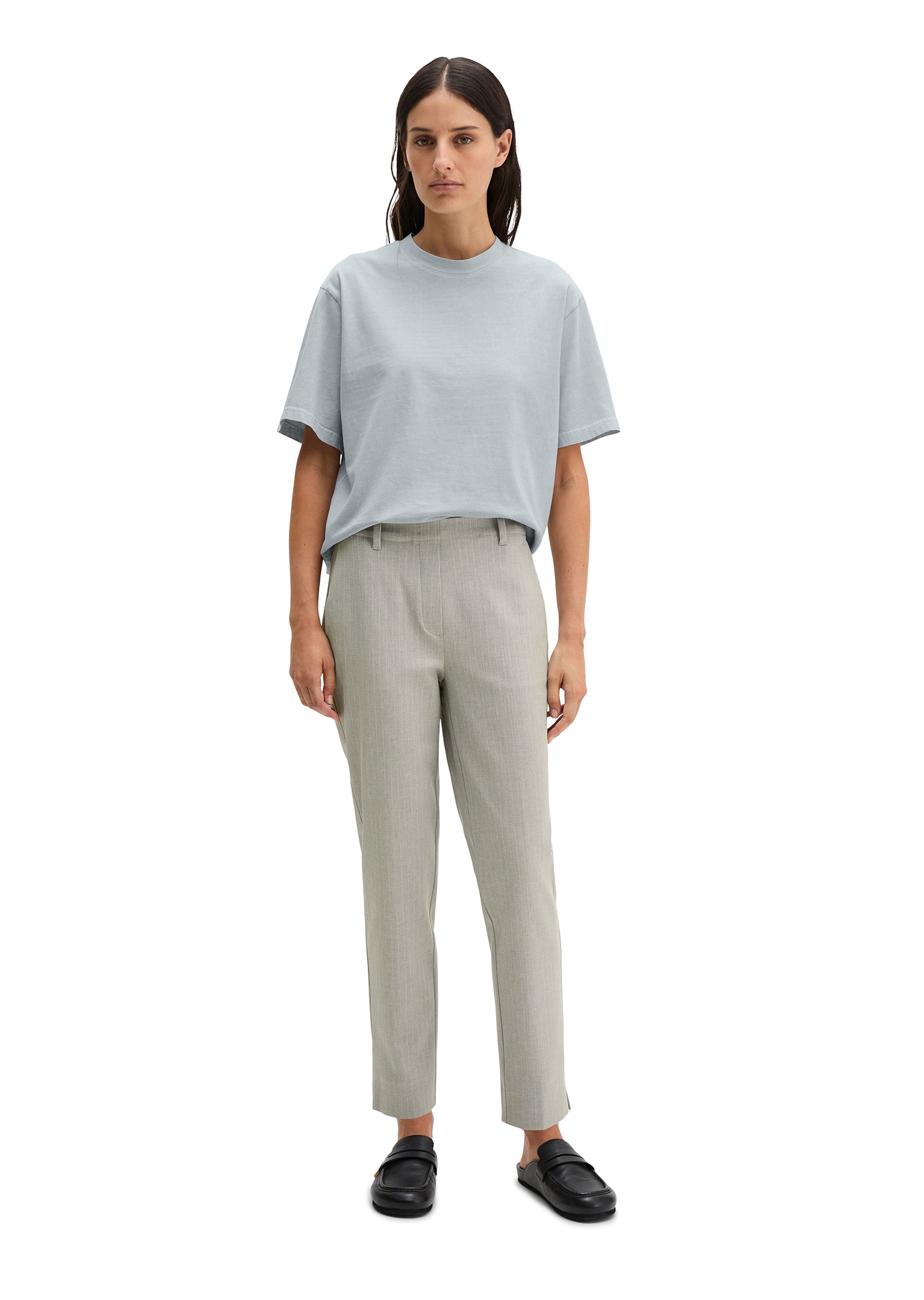 Marc O'Polo Chinohose »aus garngefärbtem Organic-Cotton-Viskose-Mix«