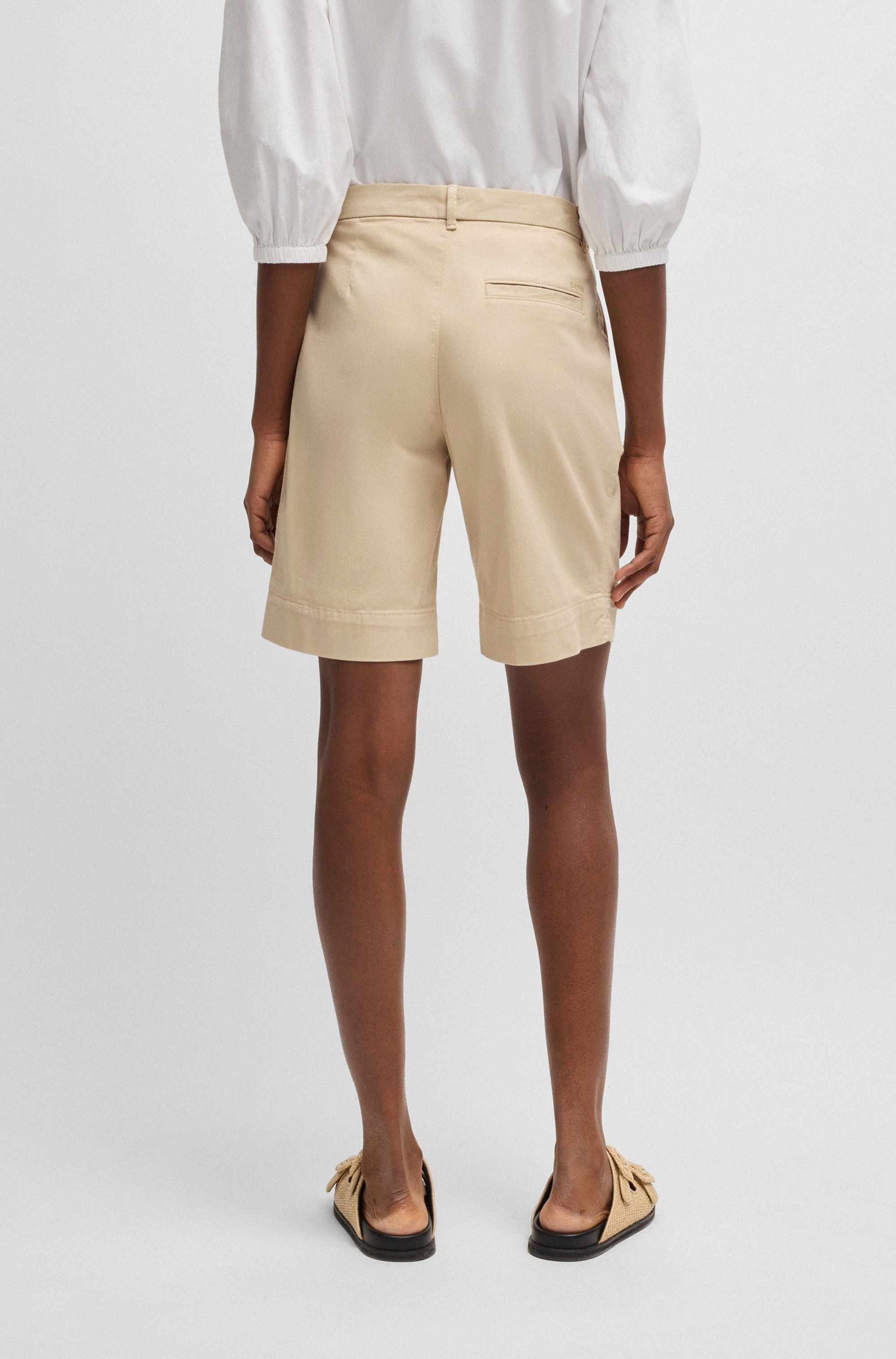 BOSS ORANGE Chinoshorts "C Taggie1-D", mit BOSS Schriftzug günstig online kaufen