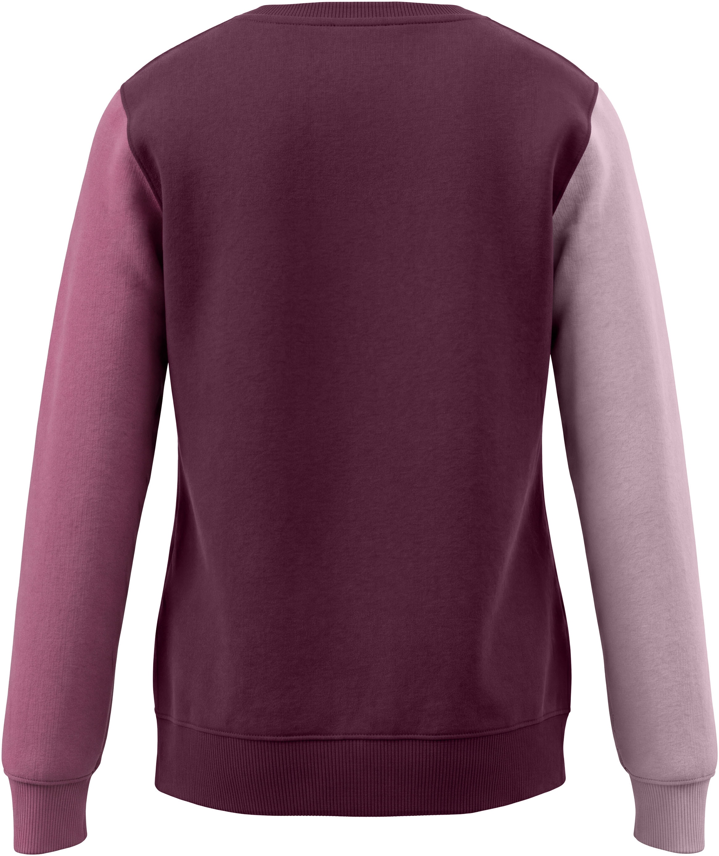 KangaROOS Sweatshirt »Sweatshirt mit kontrastfarbigen Ärmeln und KangaROOS Stickerei«, Sweatshirt in Colorblocking-Design, Mama&Me Style
