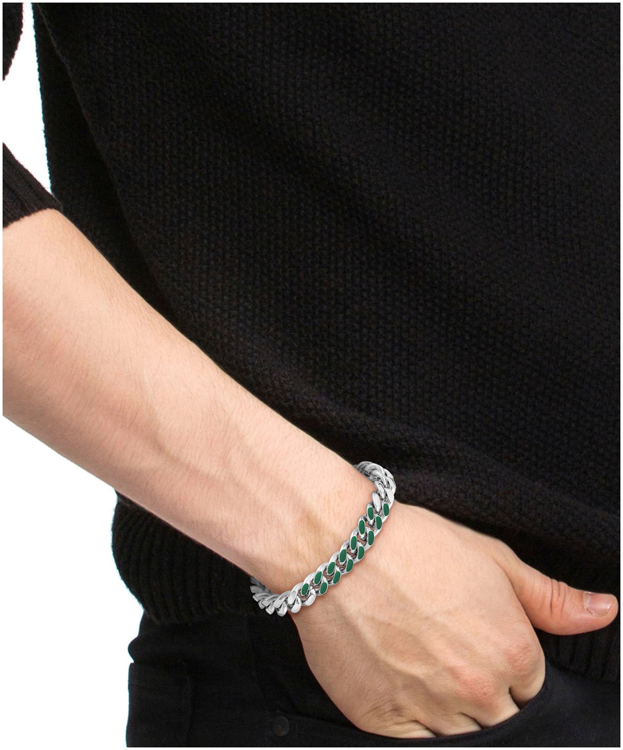 Lacoste Armband »STRIKE, 2040309«, mit Emaille