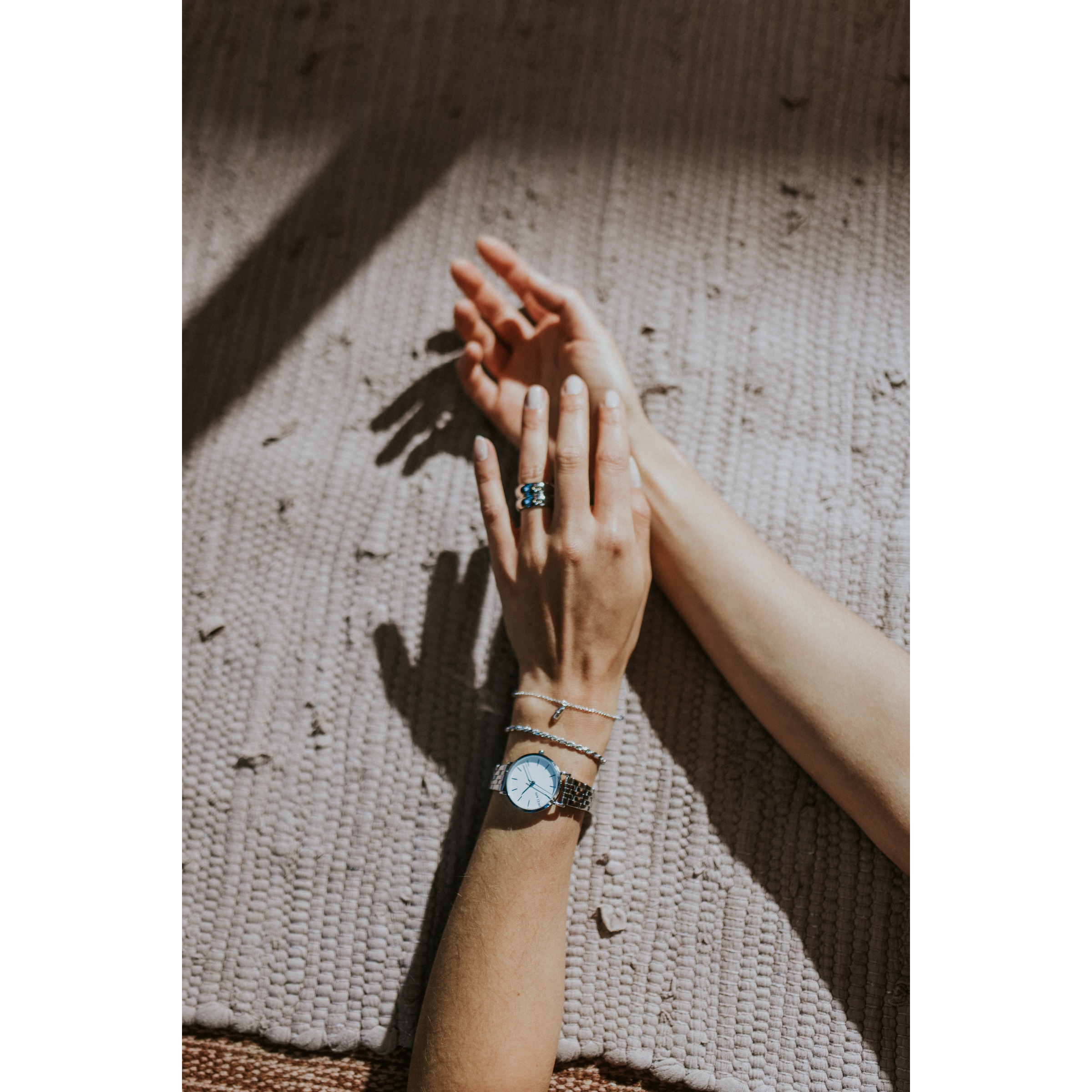 Noelani Quarzuhr, Armbanduhr, Damenuhr, Edelstahlarmband, analog