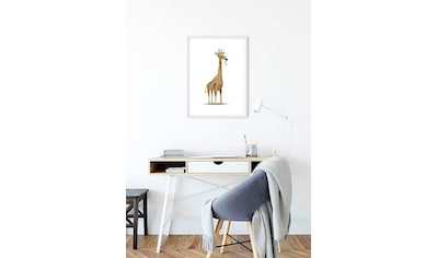 Poster »Cute Animal Giraffe«, Tiere, (1 St.)