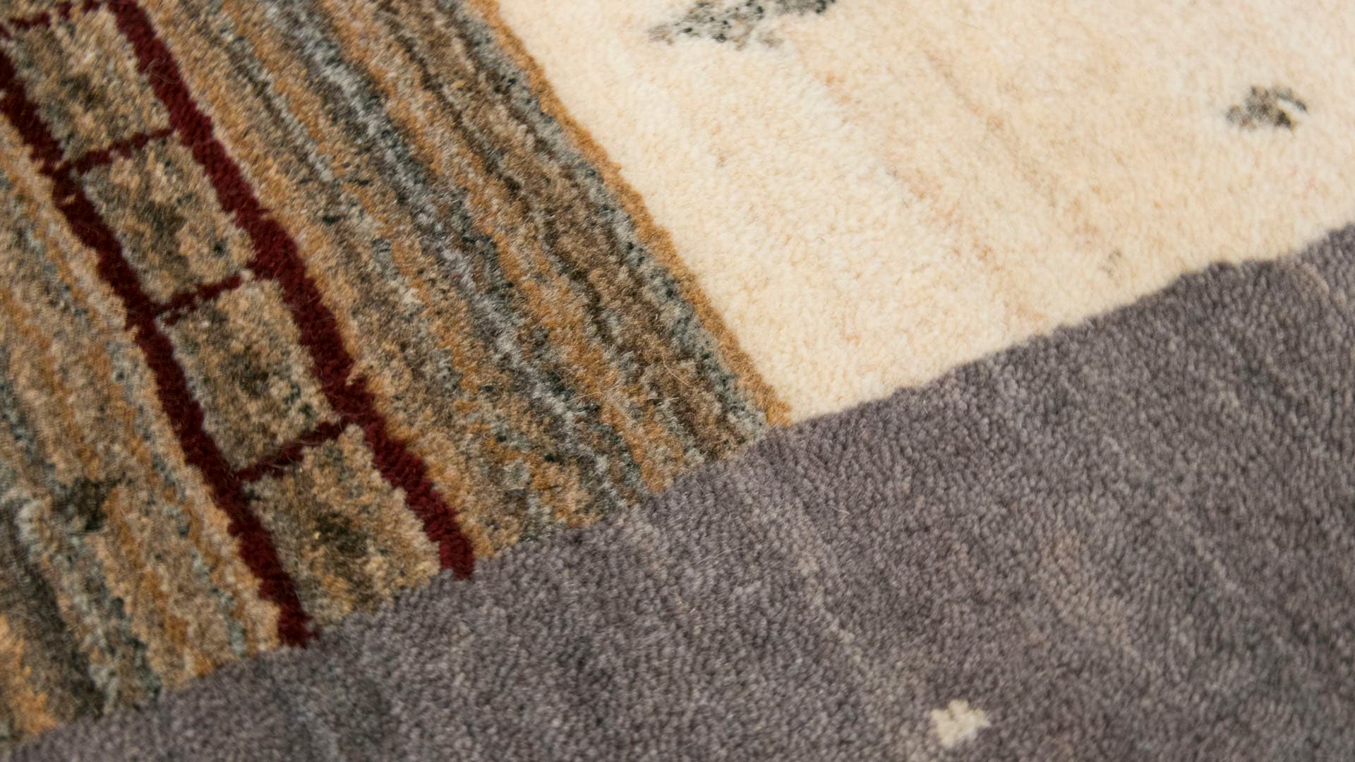 carpetfine Wollteppich »Gabbeh Helen«, rechteckig, 15 mm Höhe