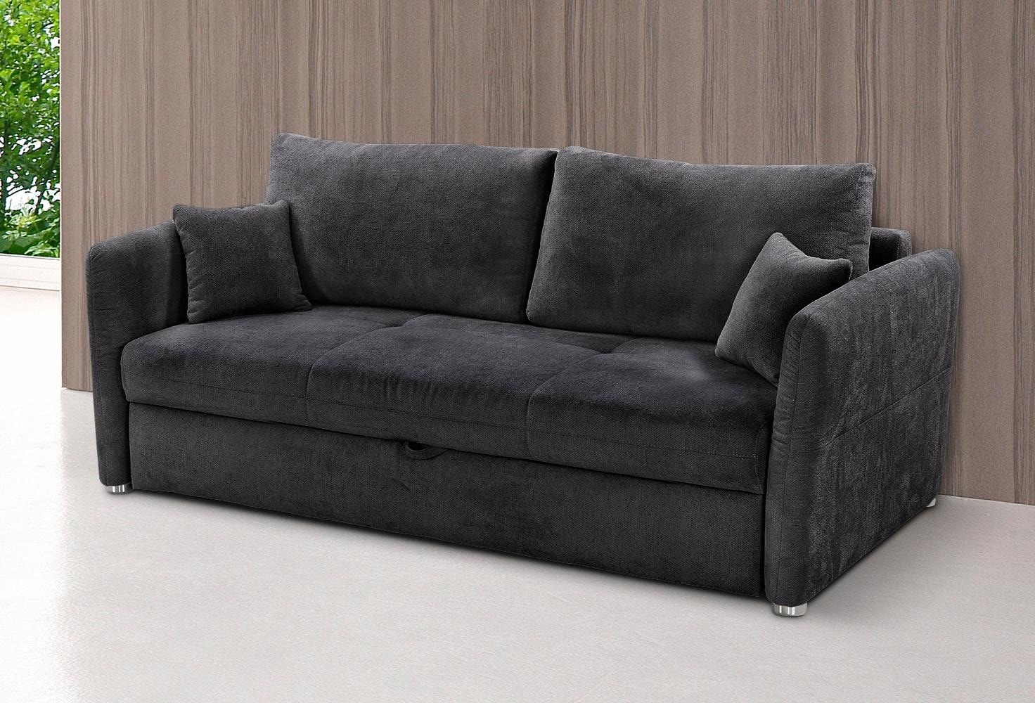 Jockenhöfer Gruppe Schlafsofa "Luca, B: 166-185 cm, Liegefl. 141-163x201 cm" mit Schlaffunktion, Bettkasten & Armteilverstellung, in 2 Breiten