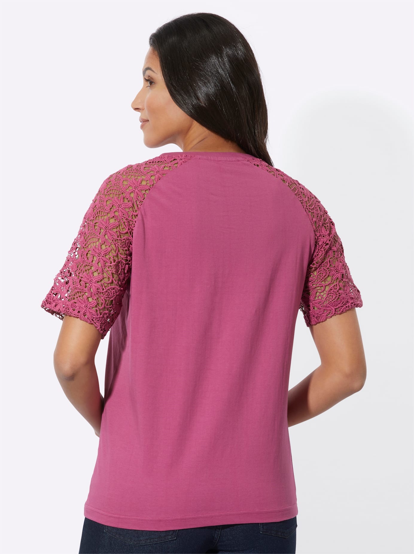 Spitzenshirt "Spitzenshirt", 1 Stk. günstig online kaufen