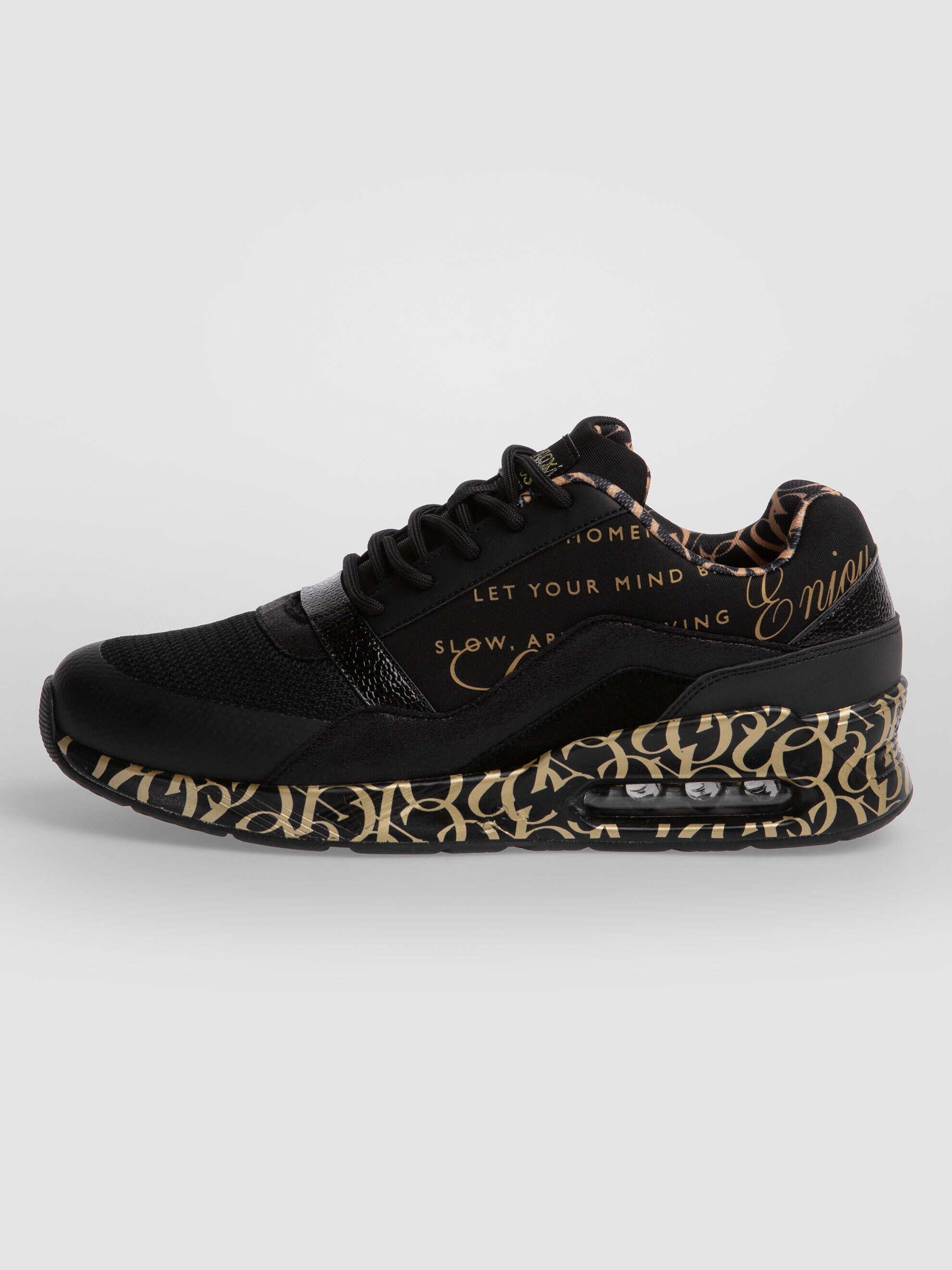 SOCCX Sneaker  mit Glitter-Elementen